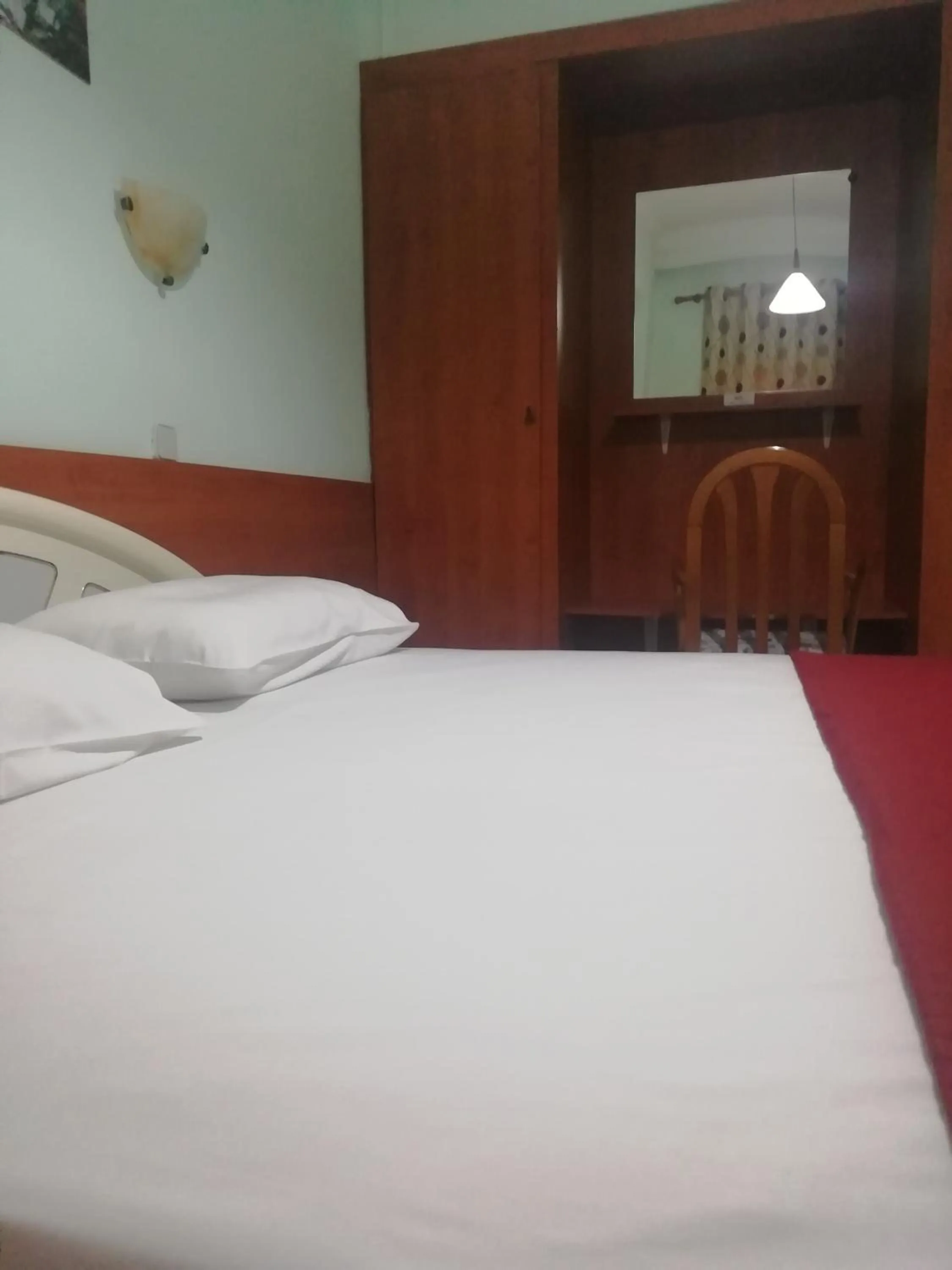 Bed in Hotel Elena