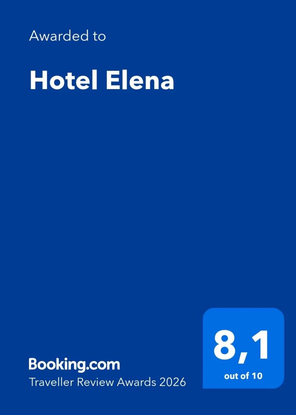 Hotel Elena