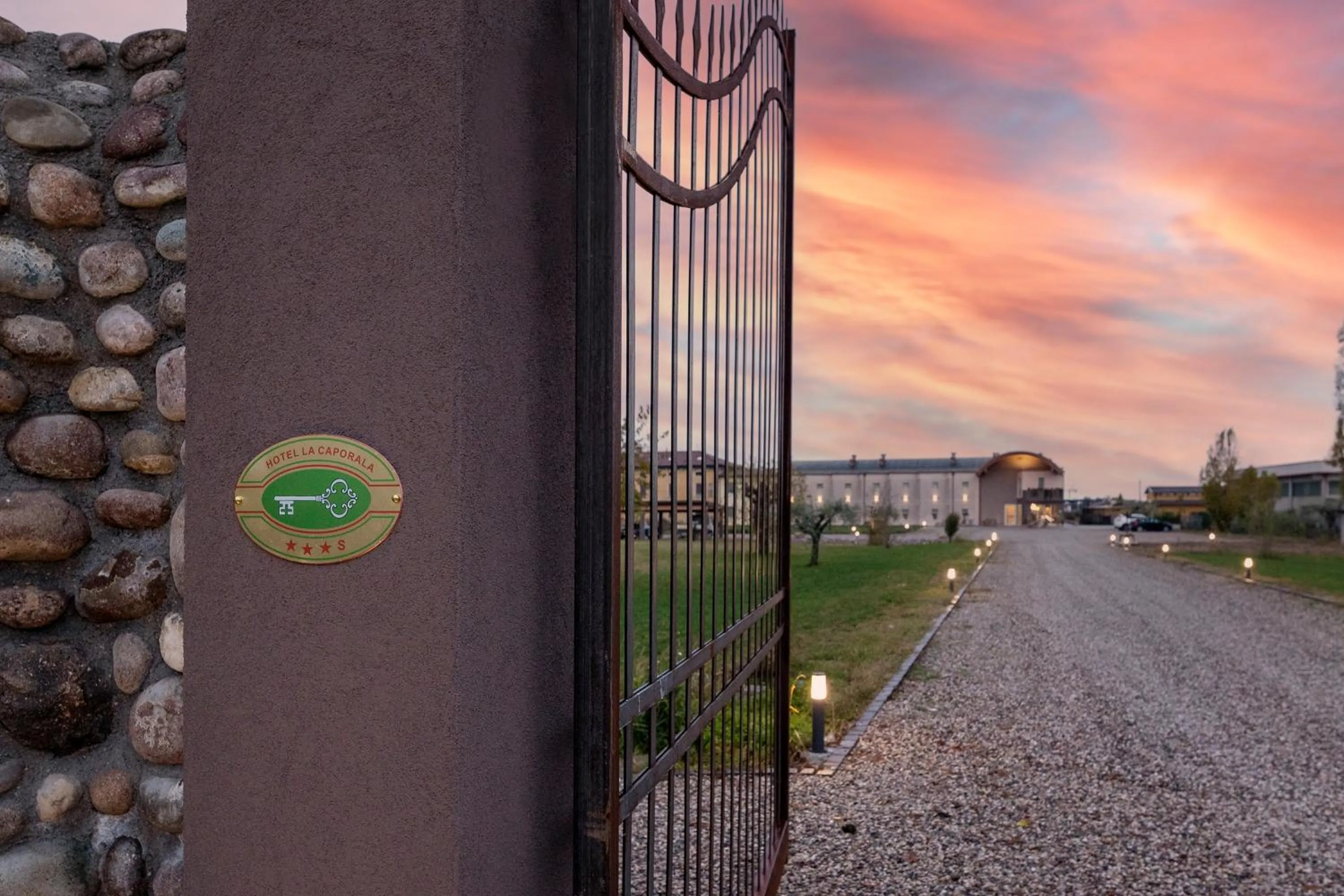 Property building in Hotel La Caporala