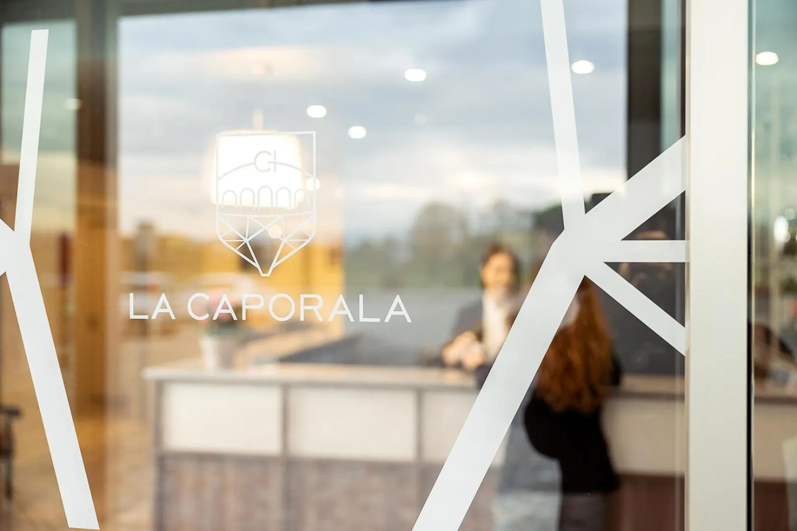 Lobby or reception in Hotel La Caporala