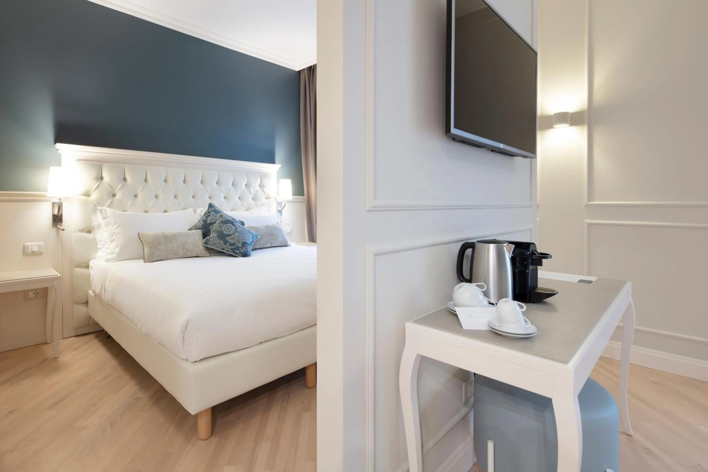 Bed in Hotel La Caporala