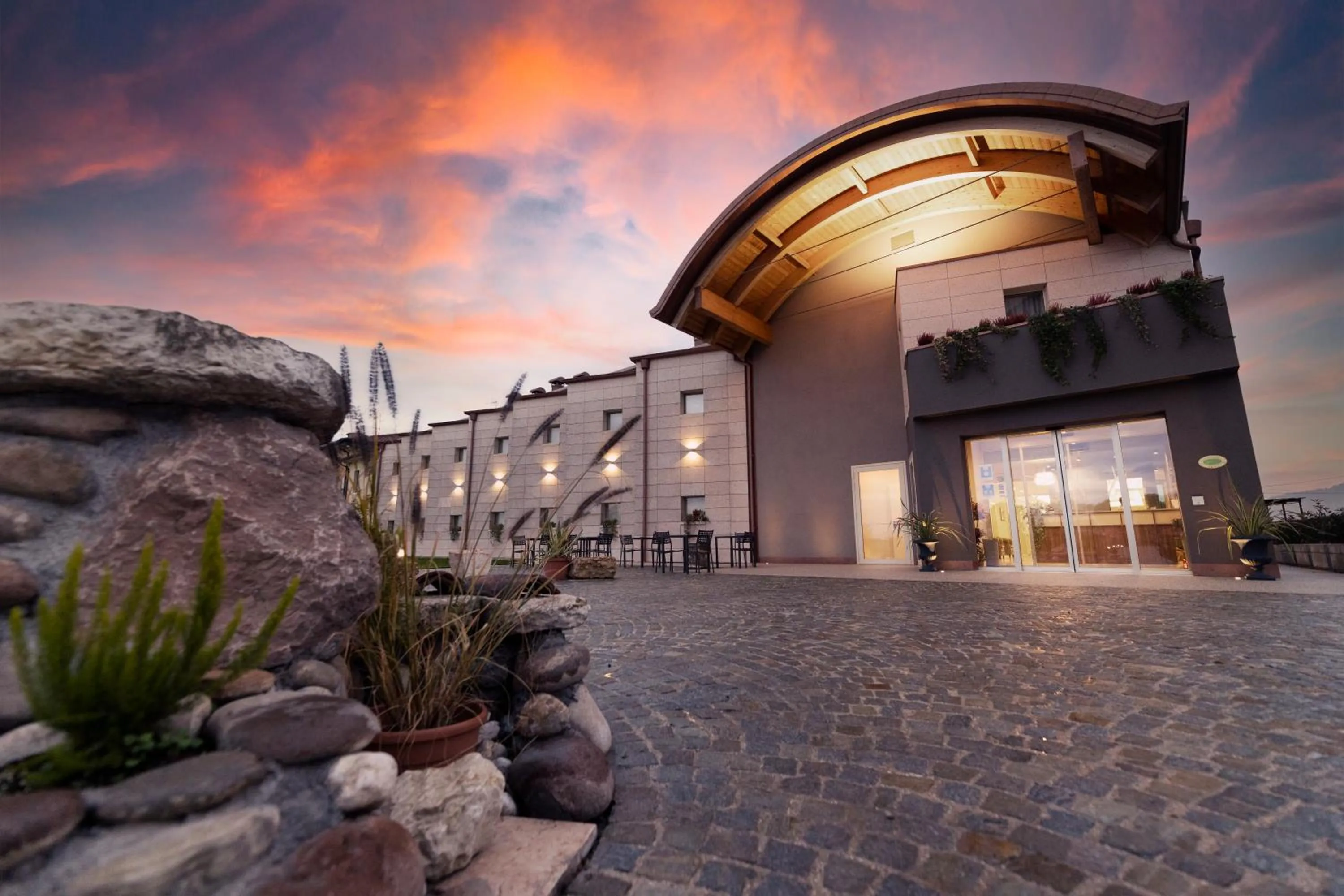 Sunset in Hotel La Caporala