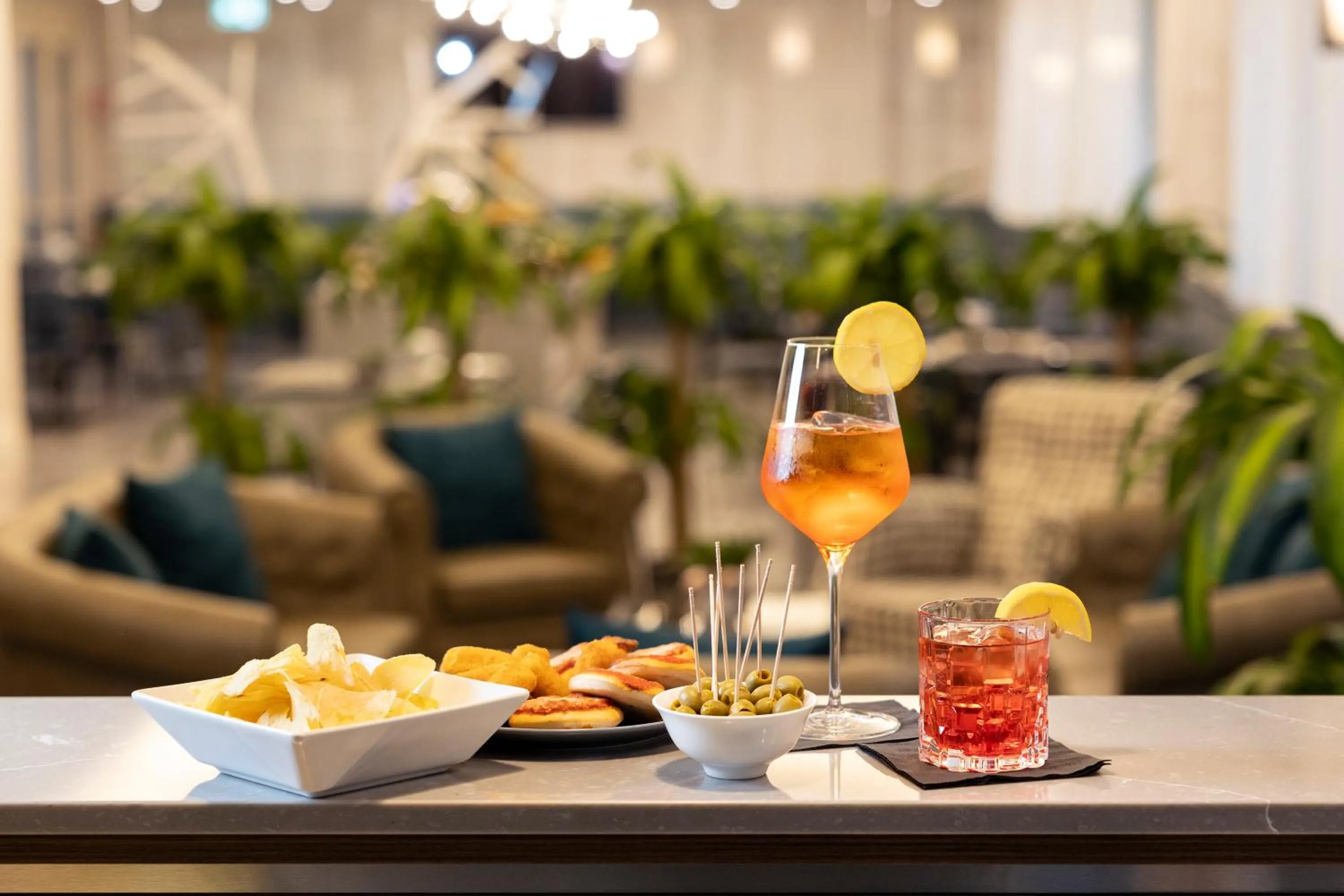 Lounge or bar in Hotel La Caporala