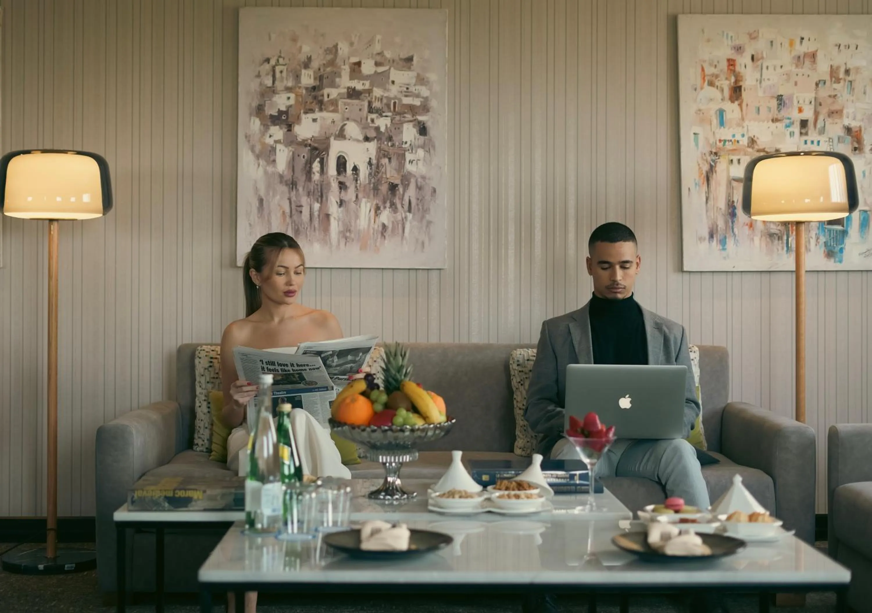 People in Sky Casa Airport