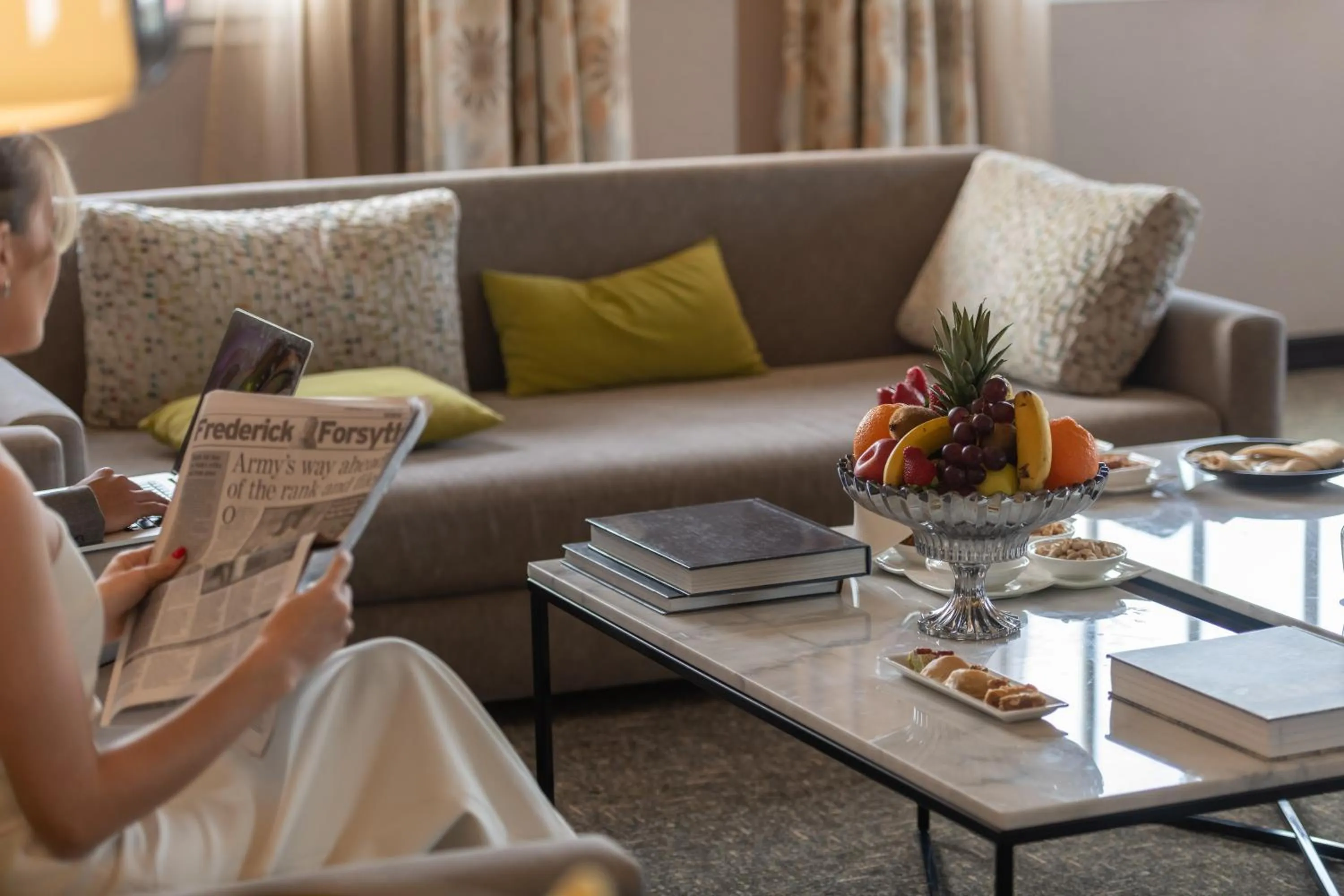 Living room in Sky Casa Airport