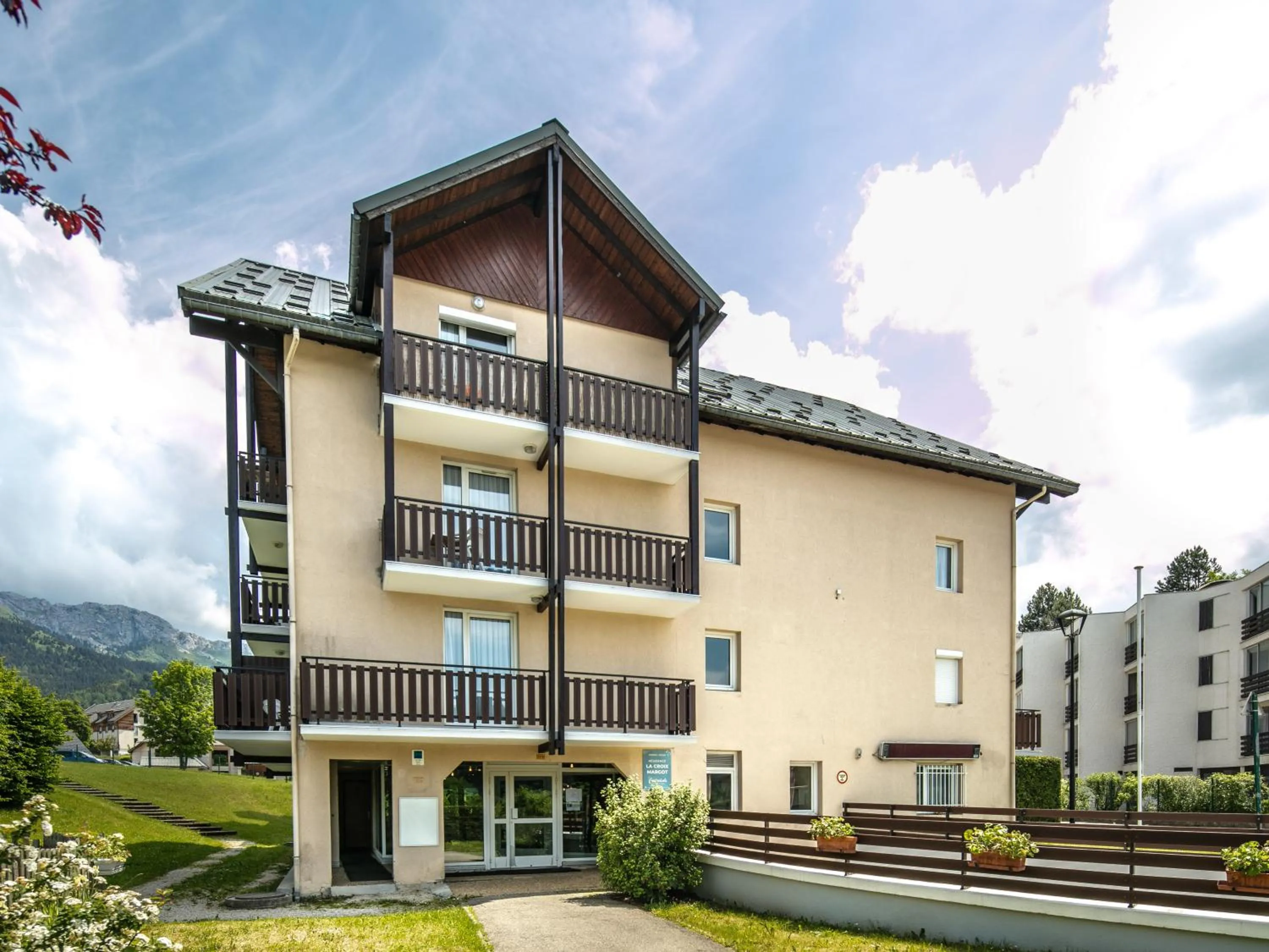 Balcony/Terrace in Vacancéole - Résidence La Croix Margot