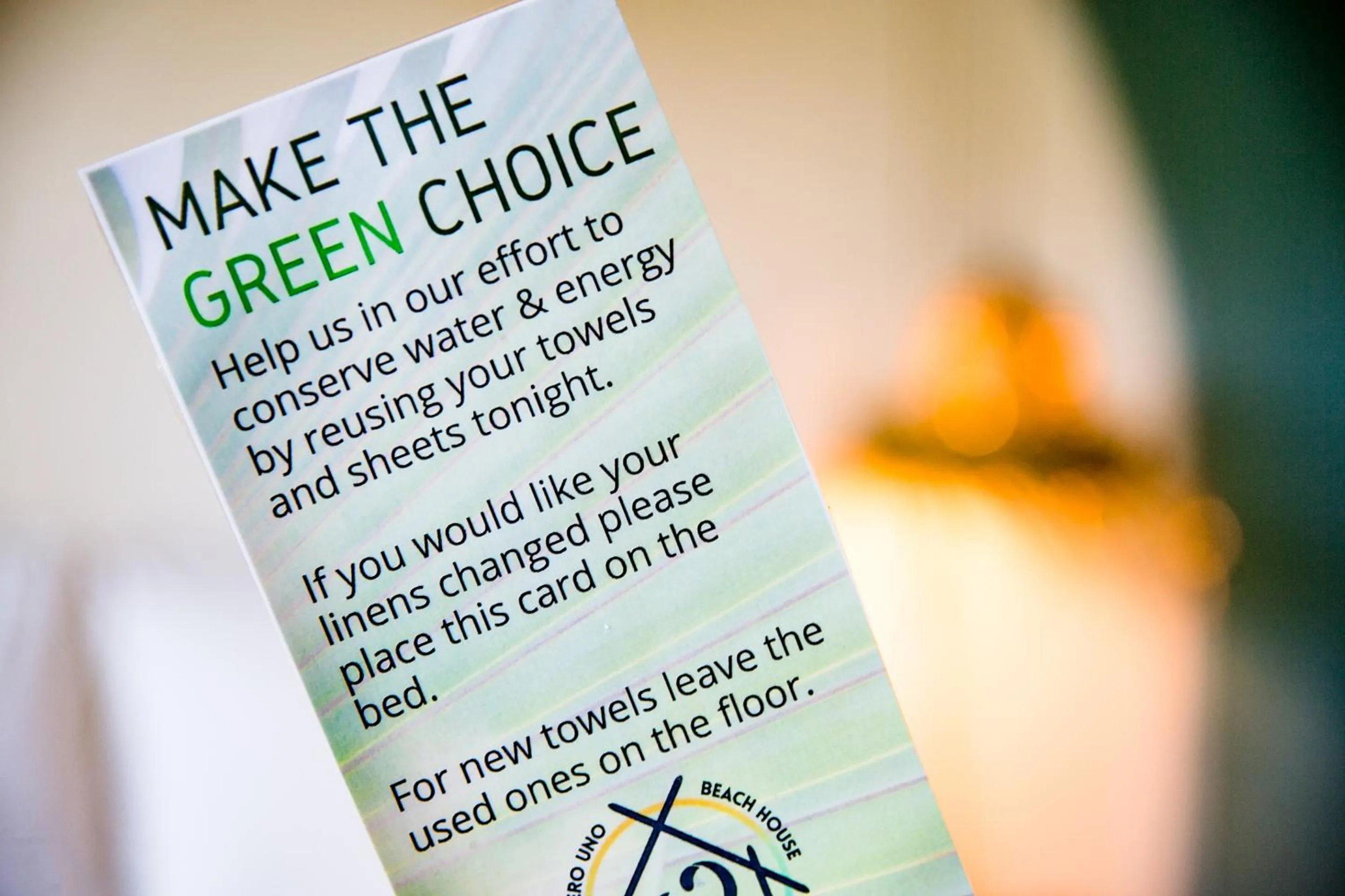 Logo/Certificate/Sign in Numero Uno Beach Apartments