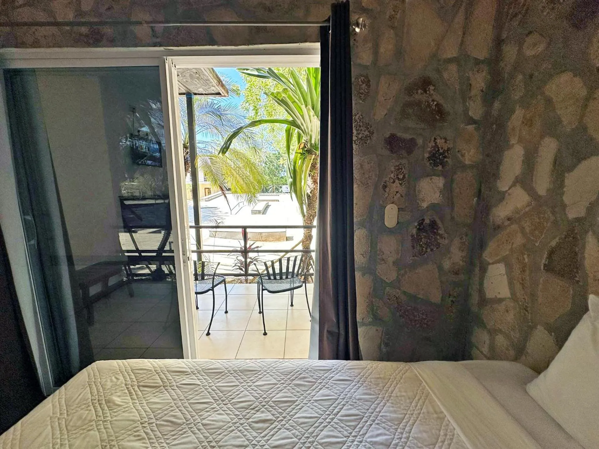 Patio in Surf Ranch Hotel & Resort