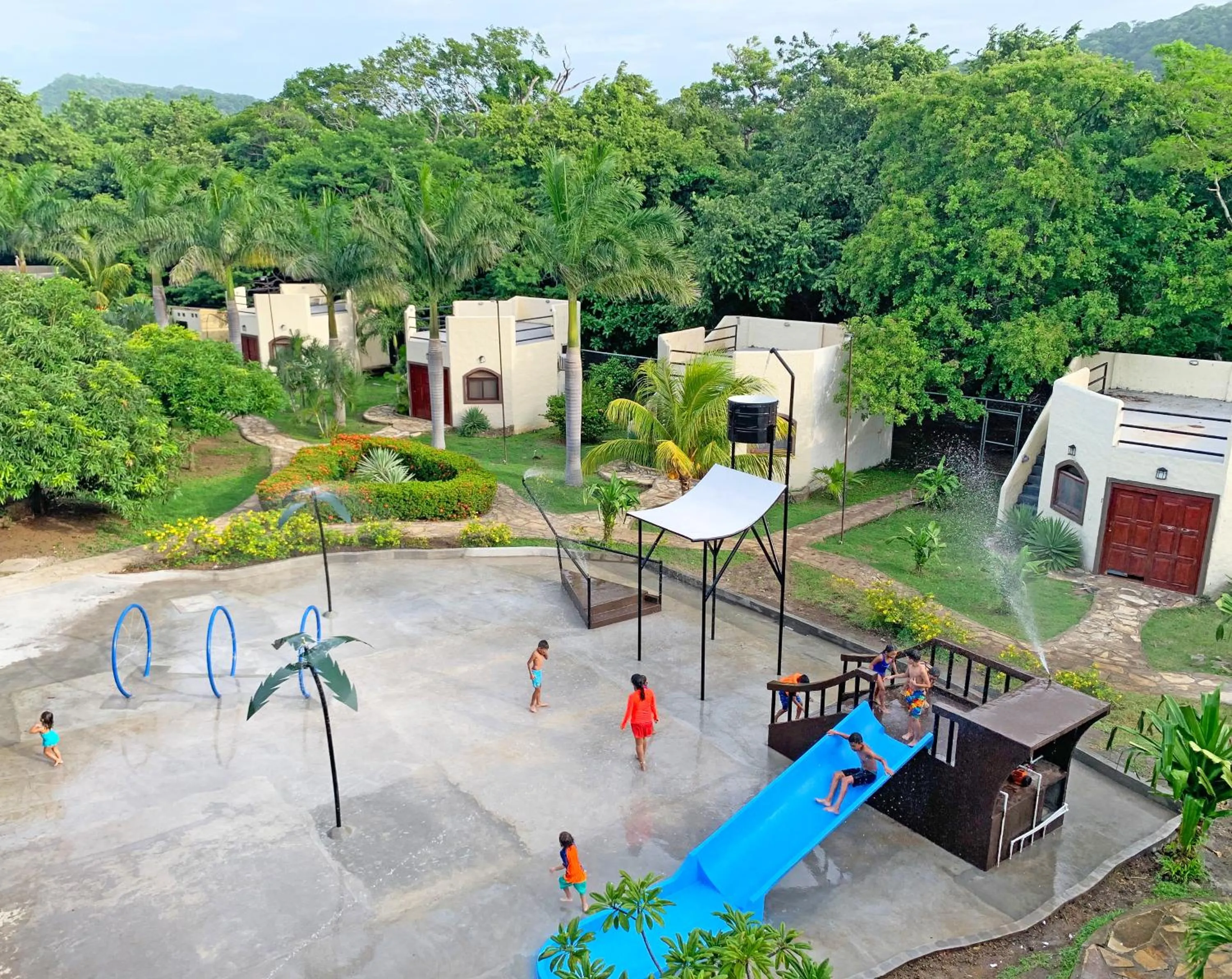 Aqua park in Surf Ranch Hotel & Resort