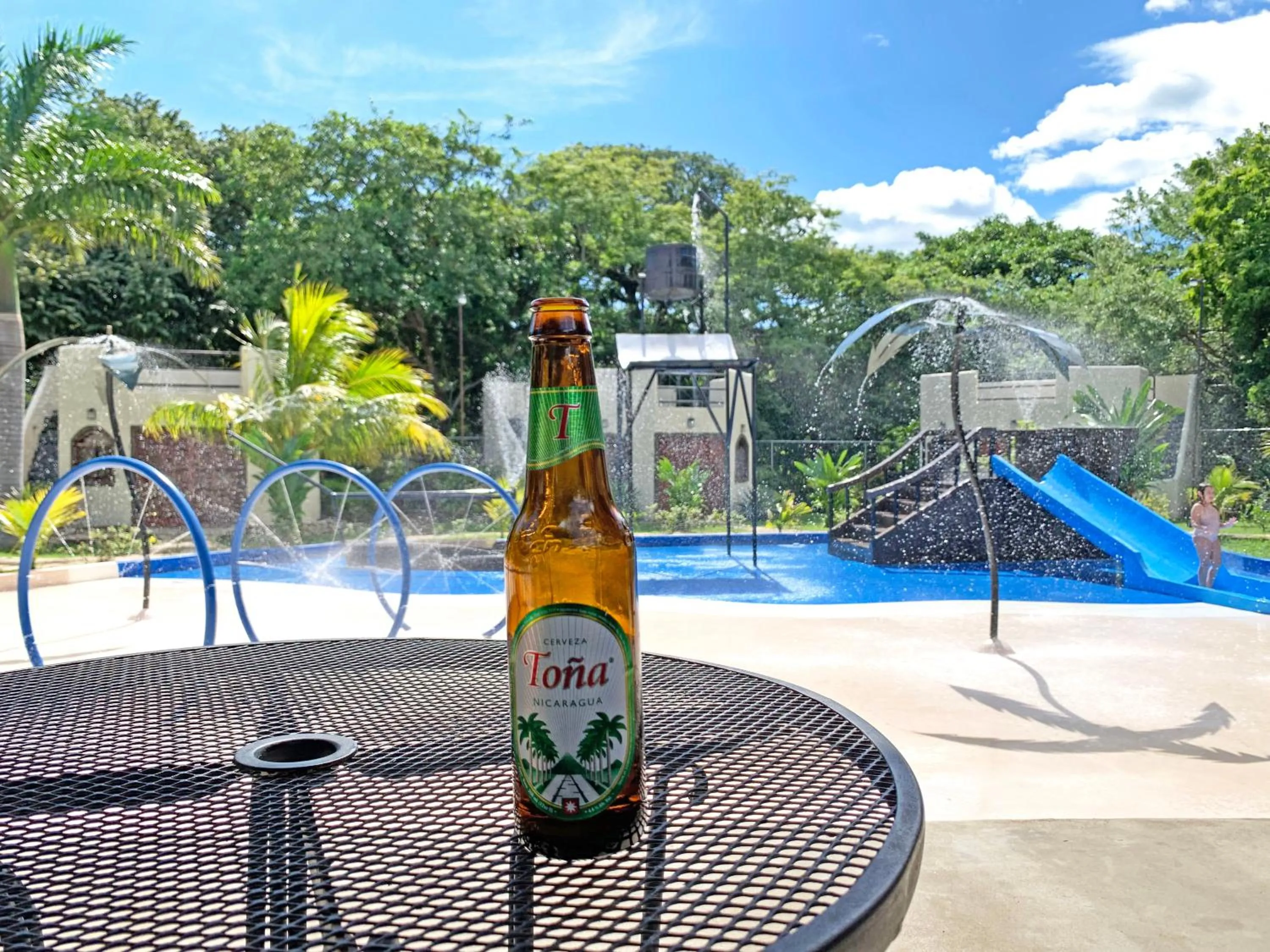 Aqua park in Surf Ranch Hotel & Resort