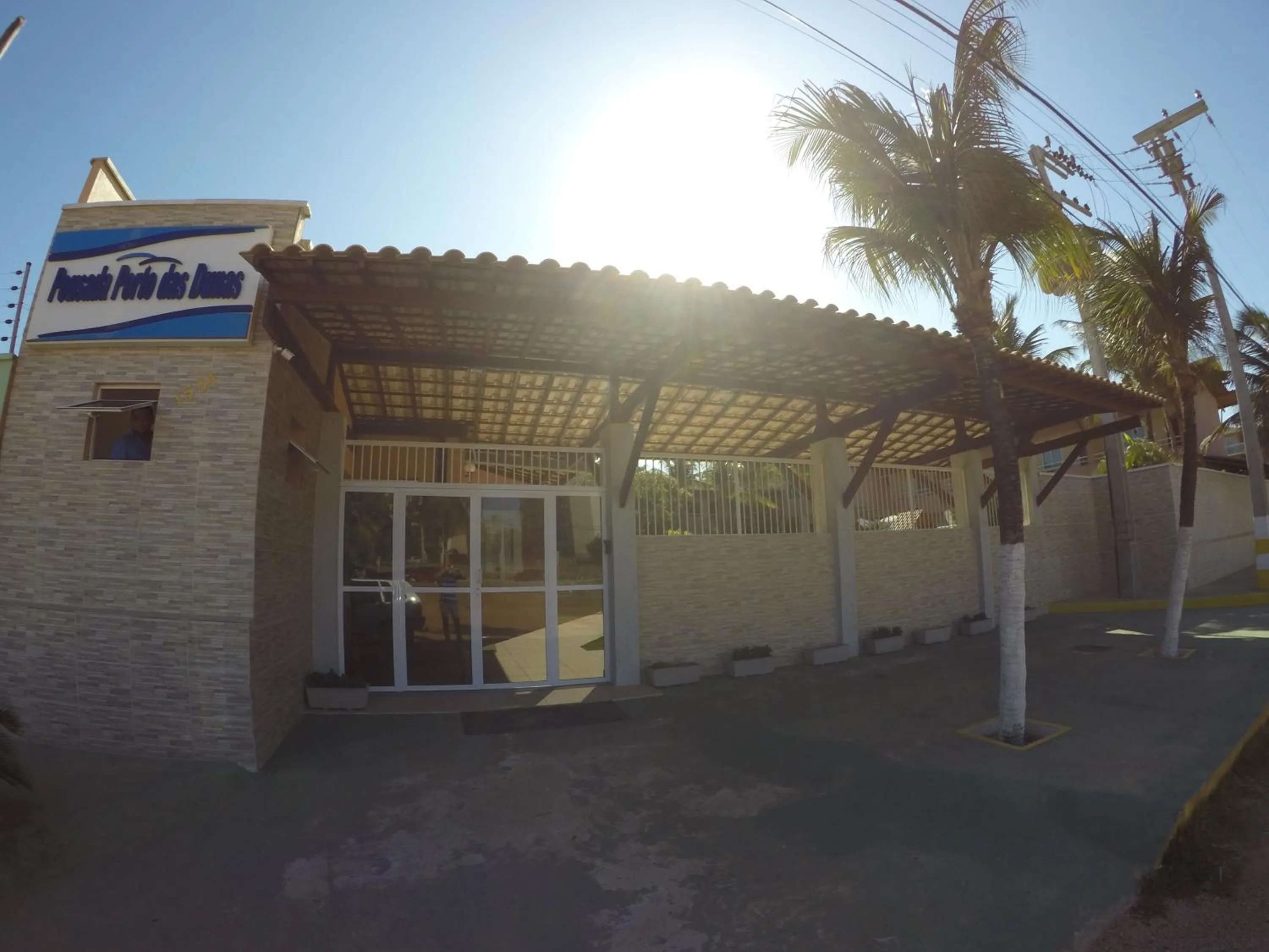 Facade/entrance in Pousada Porto das Dunas