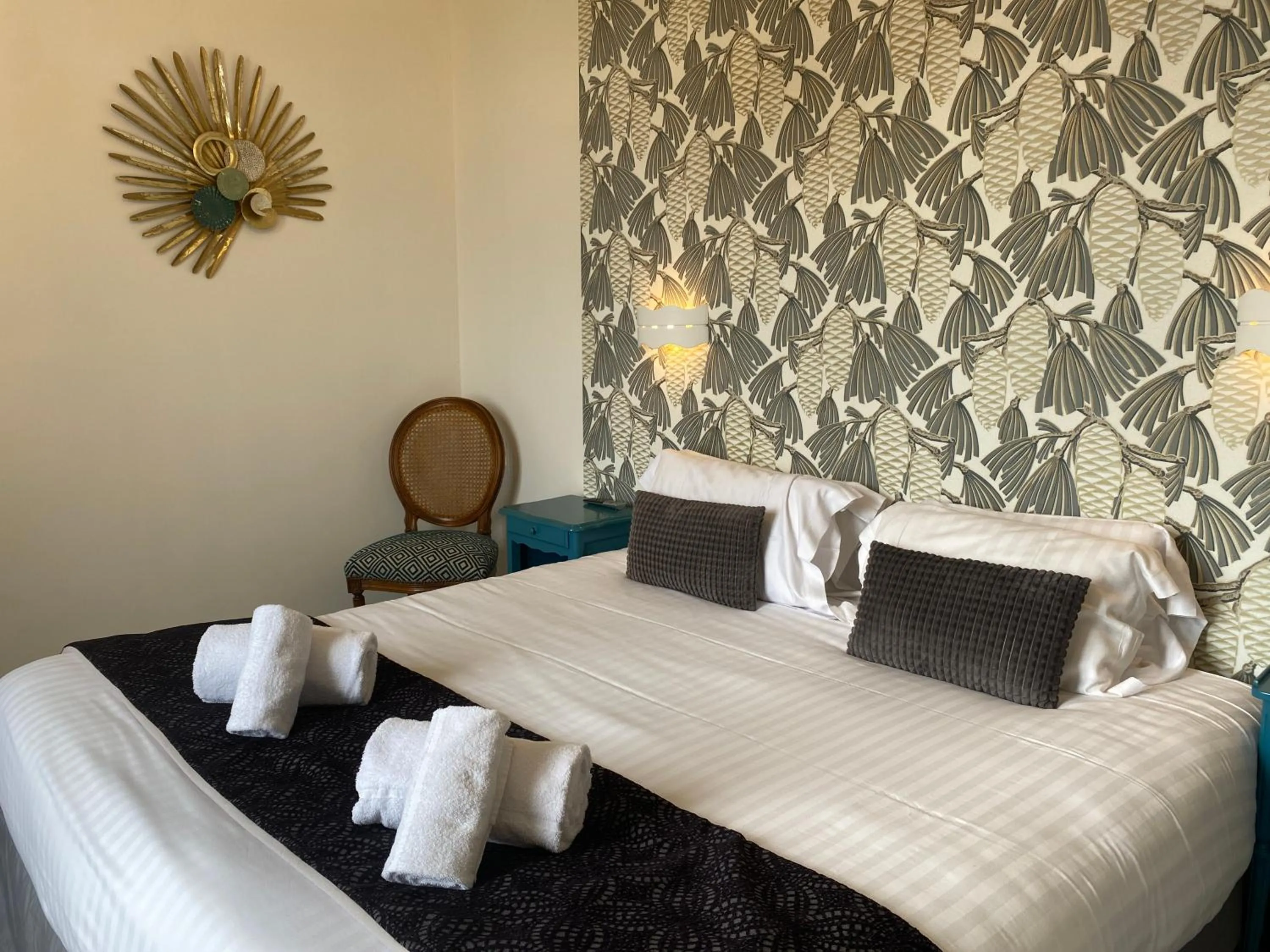 Bed in Park Hotel Bellevue