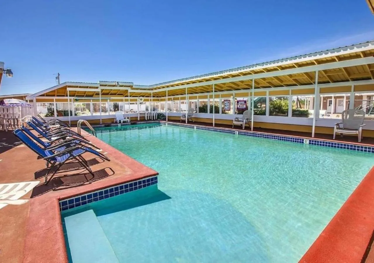 Pool view in Beachwood Condos & Resort