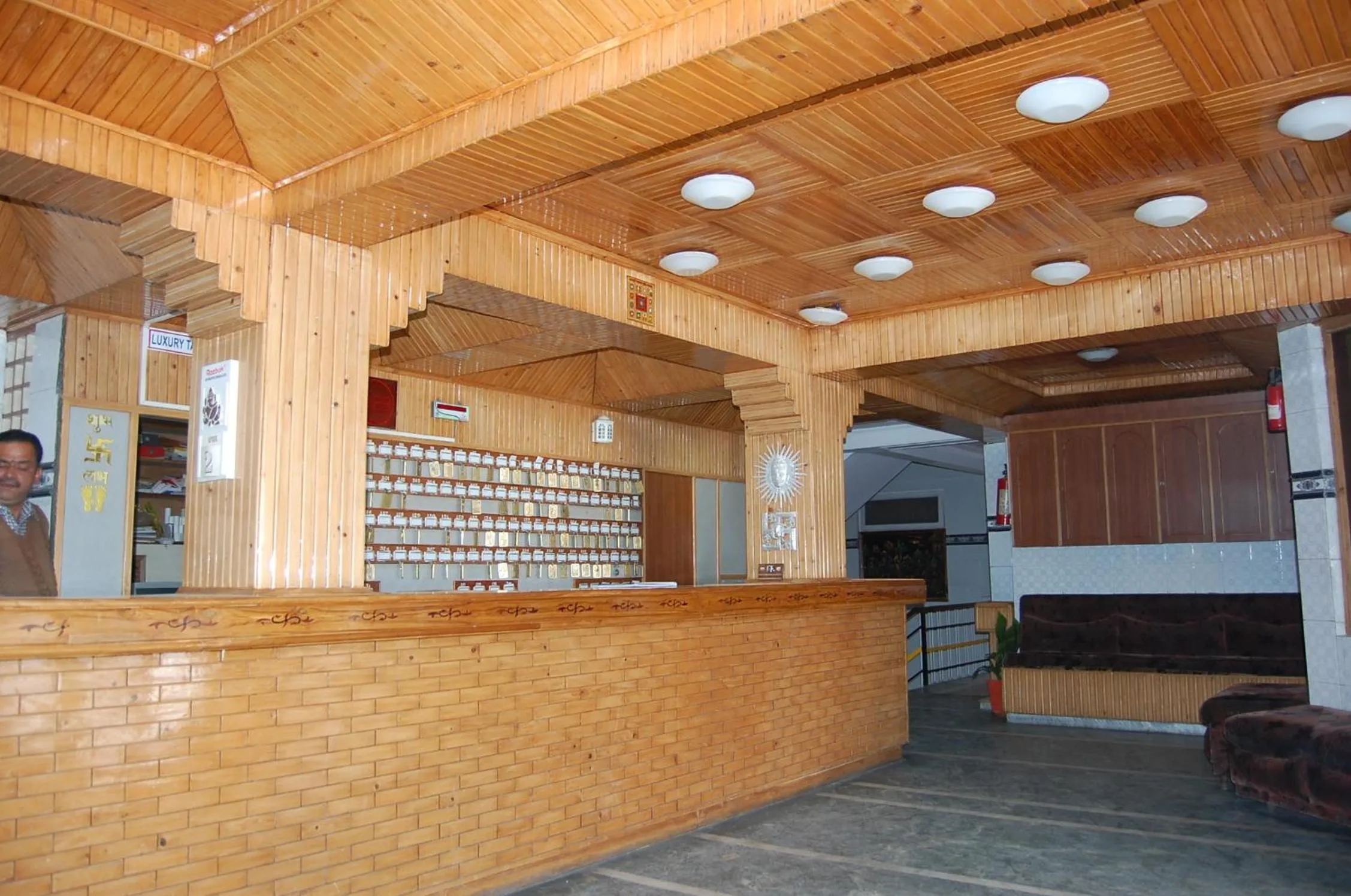 Lobby or reception in Hotel Gulmarg Regency