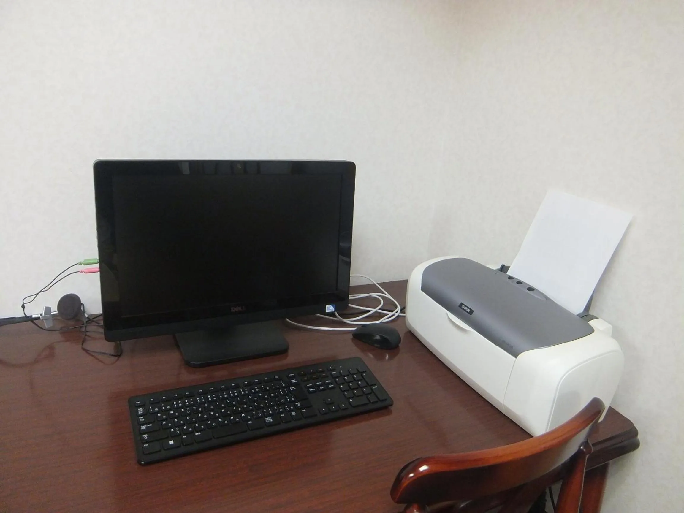 TV and multimedia in Furano Minshuku Akiba