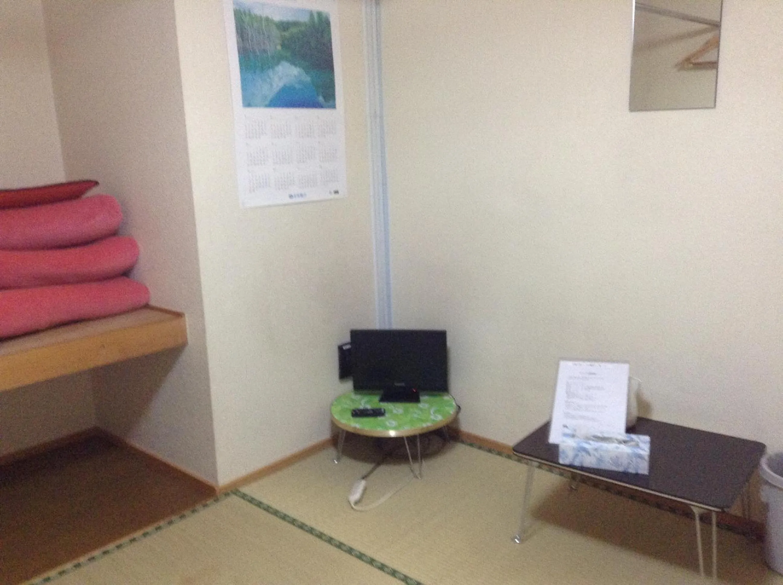 TV and multimedia in Furano Minshuku Akiba