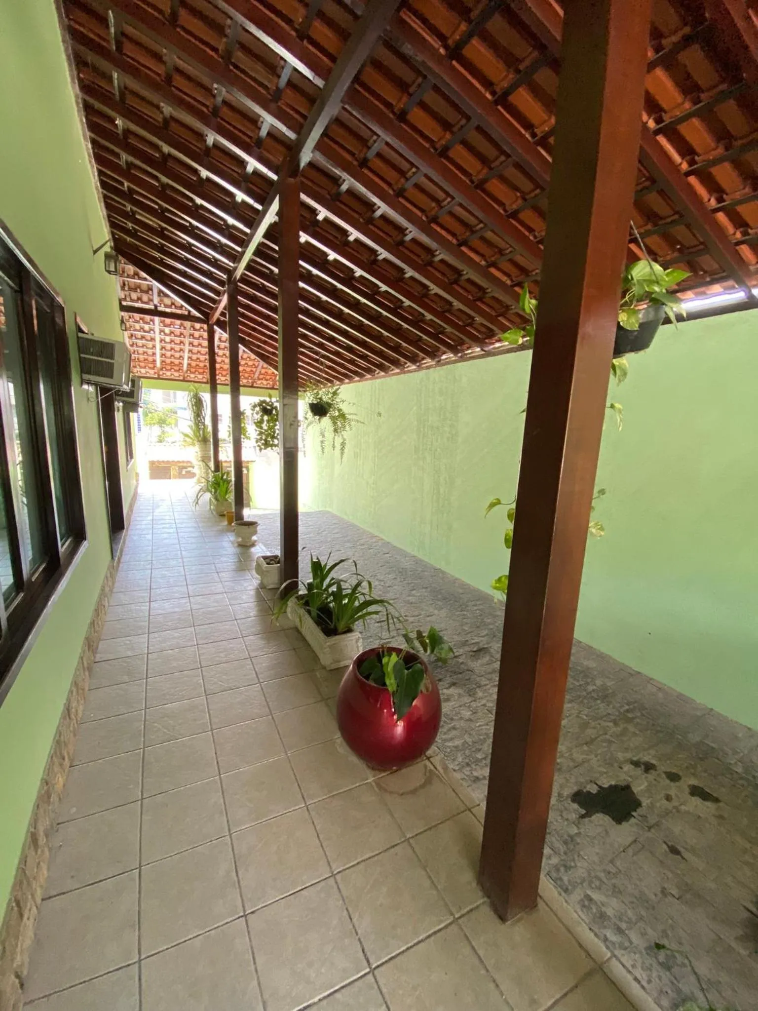 Parking in Pousada Queiroz