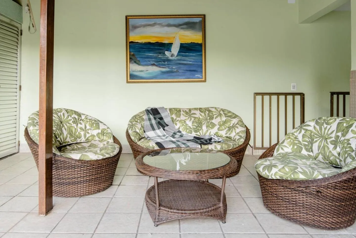 Balcony/Terrace in Pousada Queiroz