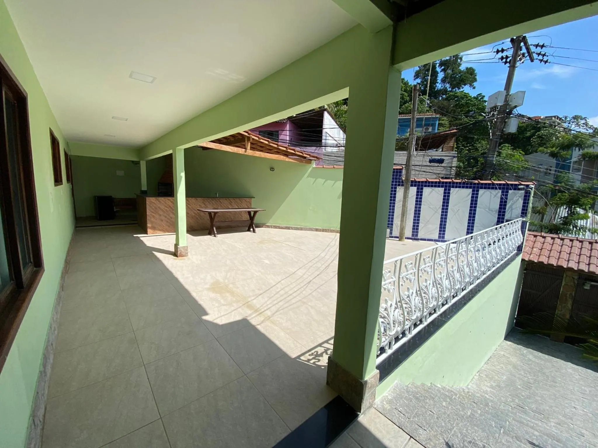 Balcony/Terrace in Pousada Queiroz