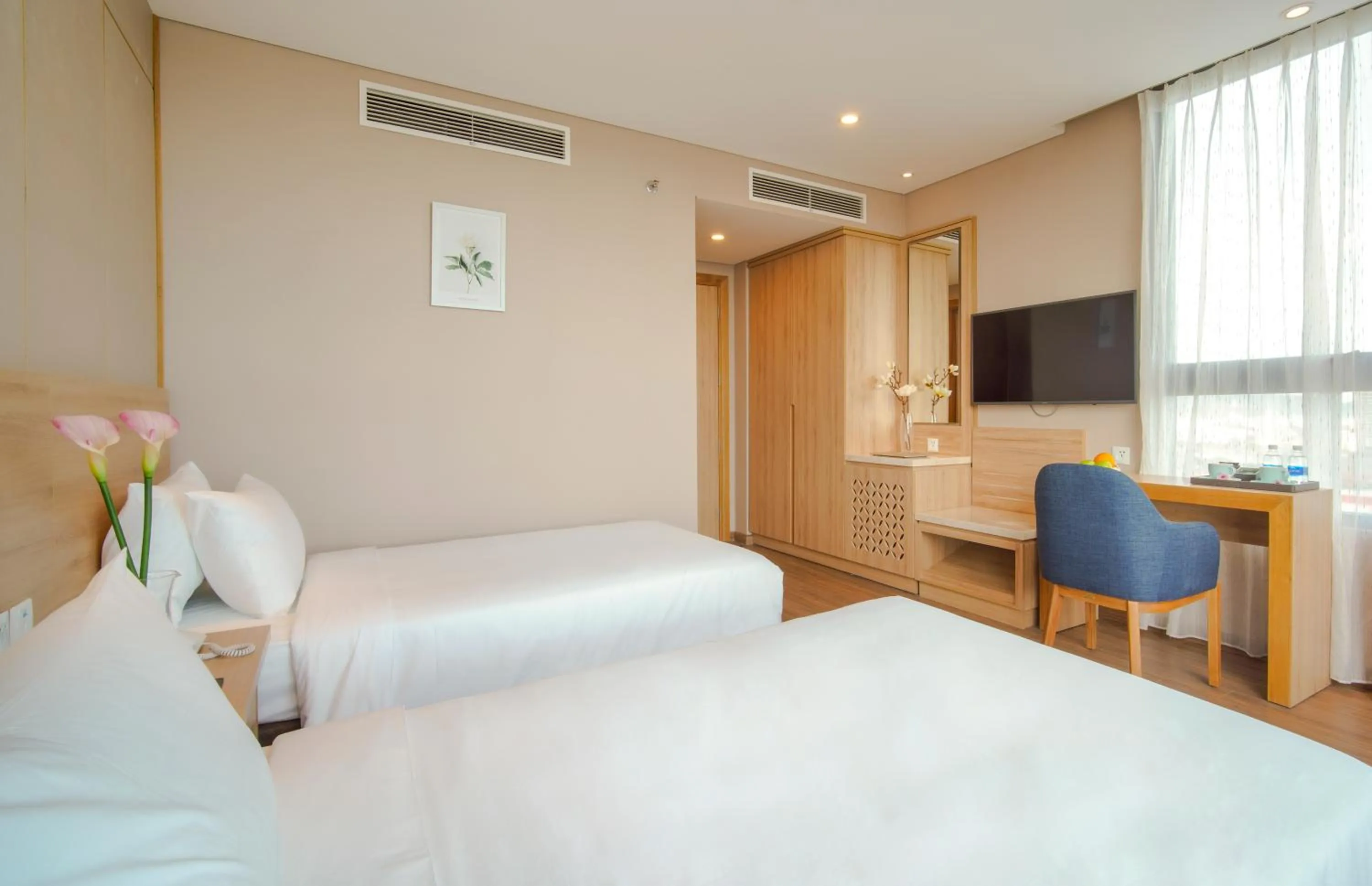 Bed in G8 Luxury Hotel and Spa Da Nang