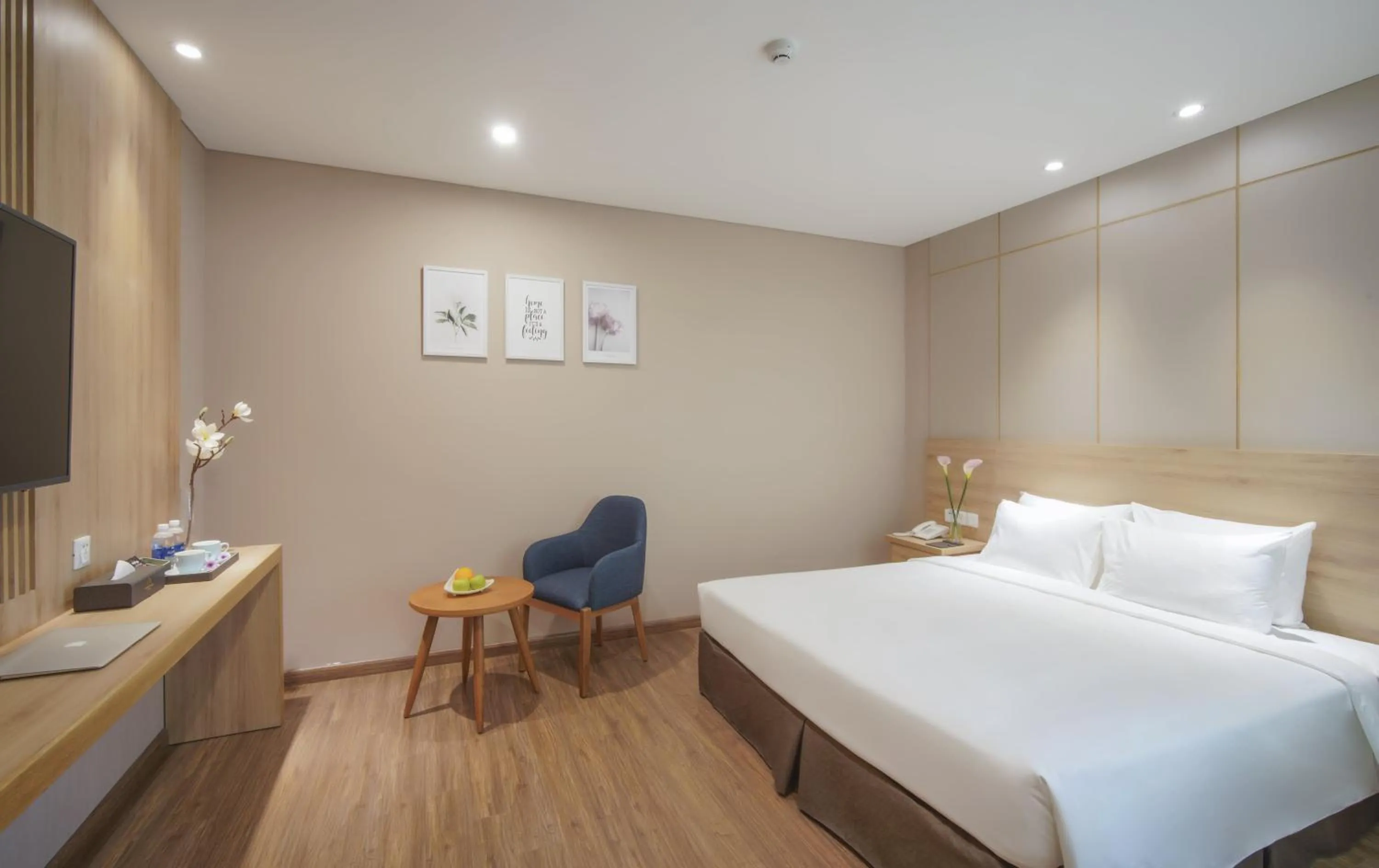 Floor plan, Bed in G8 Luxury Hotel and Spa Da Nang