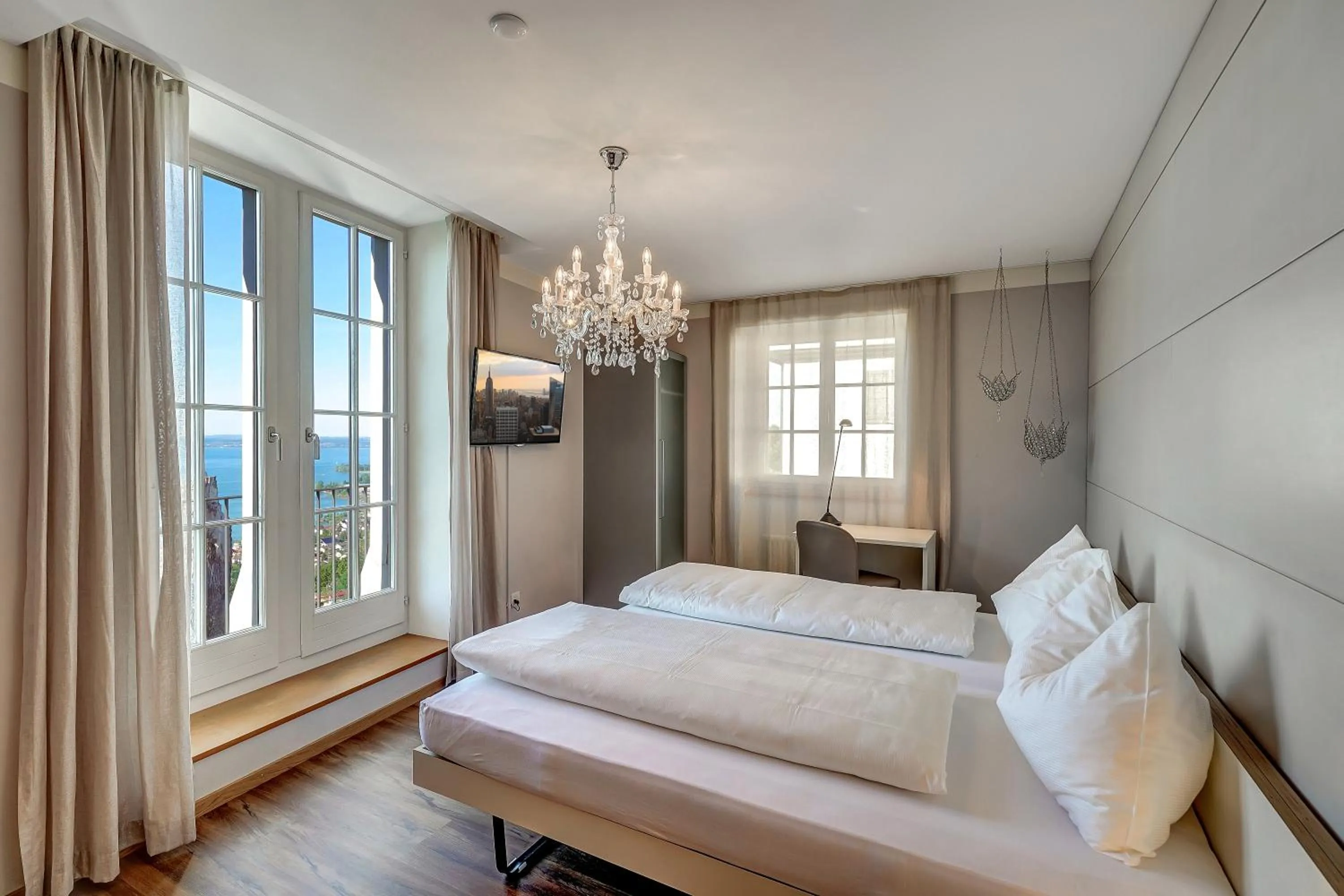 Bed in Schloss Wartensee