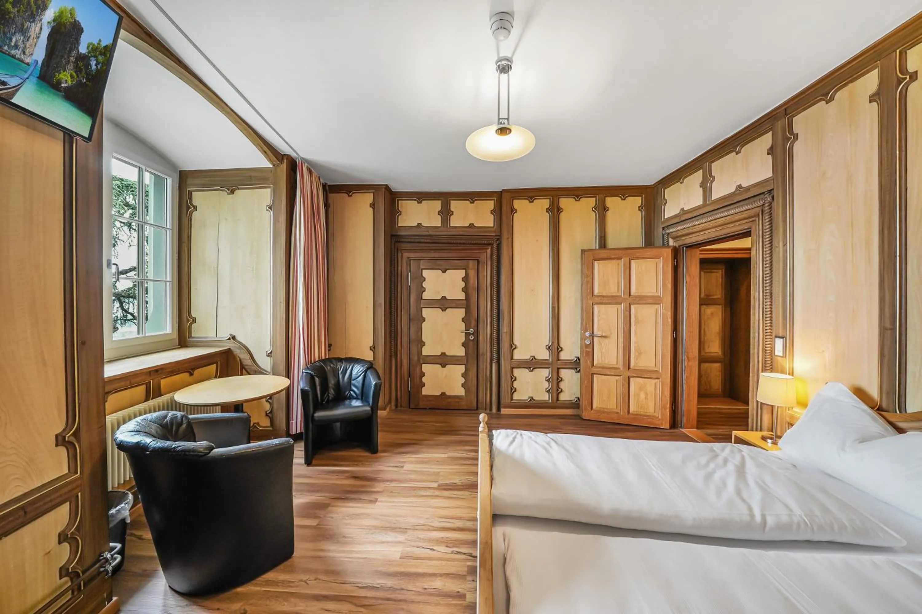 Bed in Schloss Wartensee