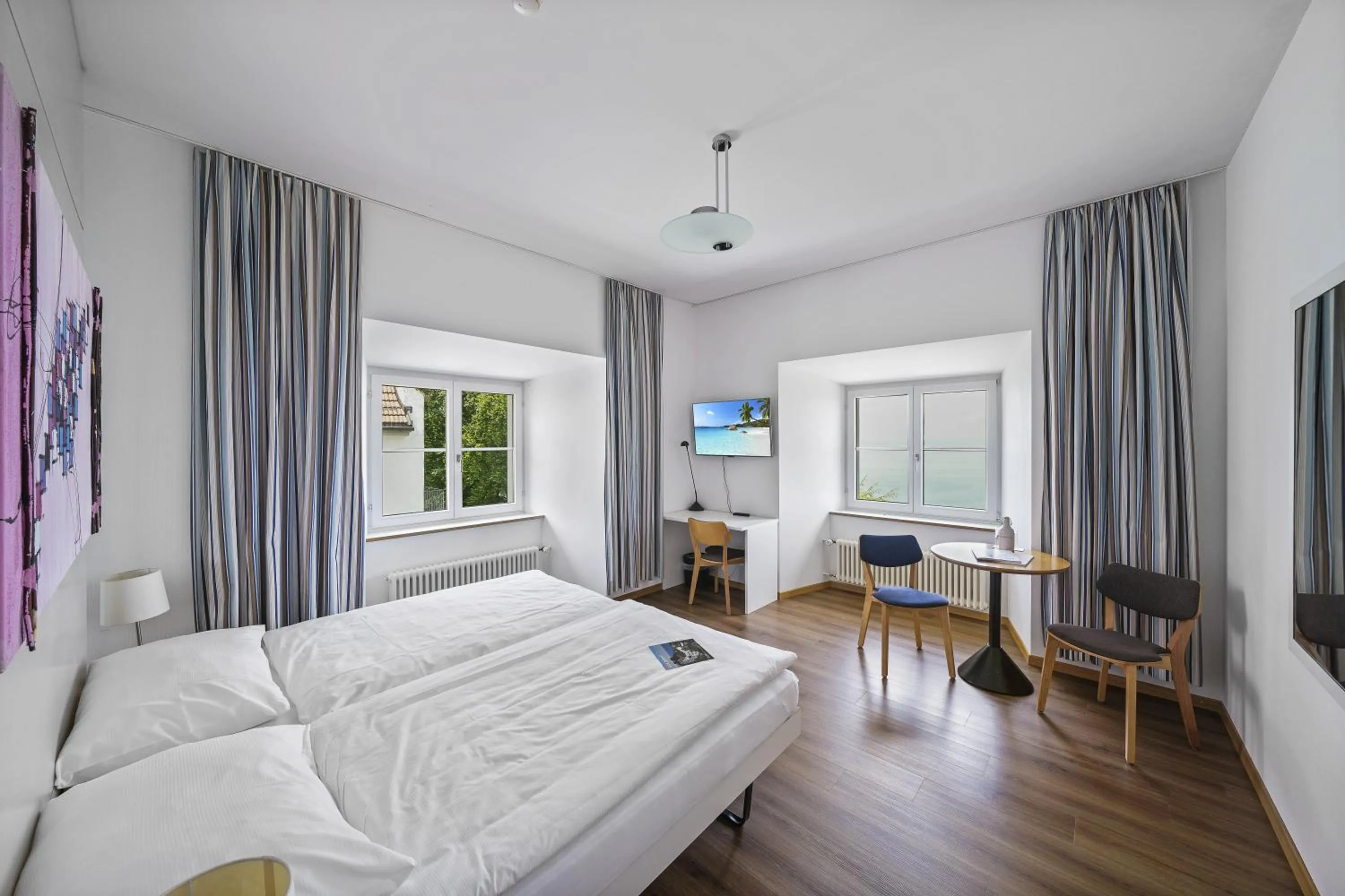 Bed in Schloss Wartensee