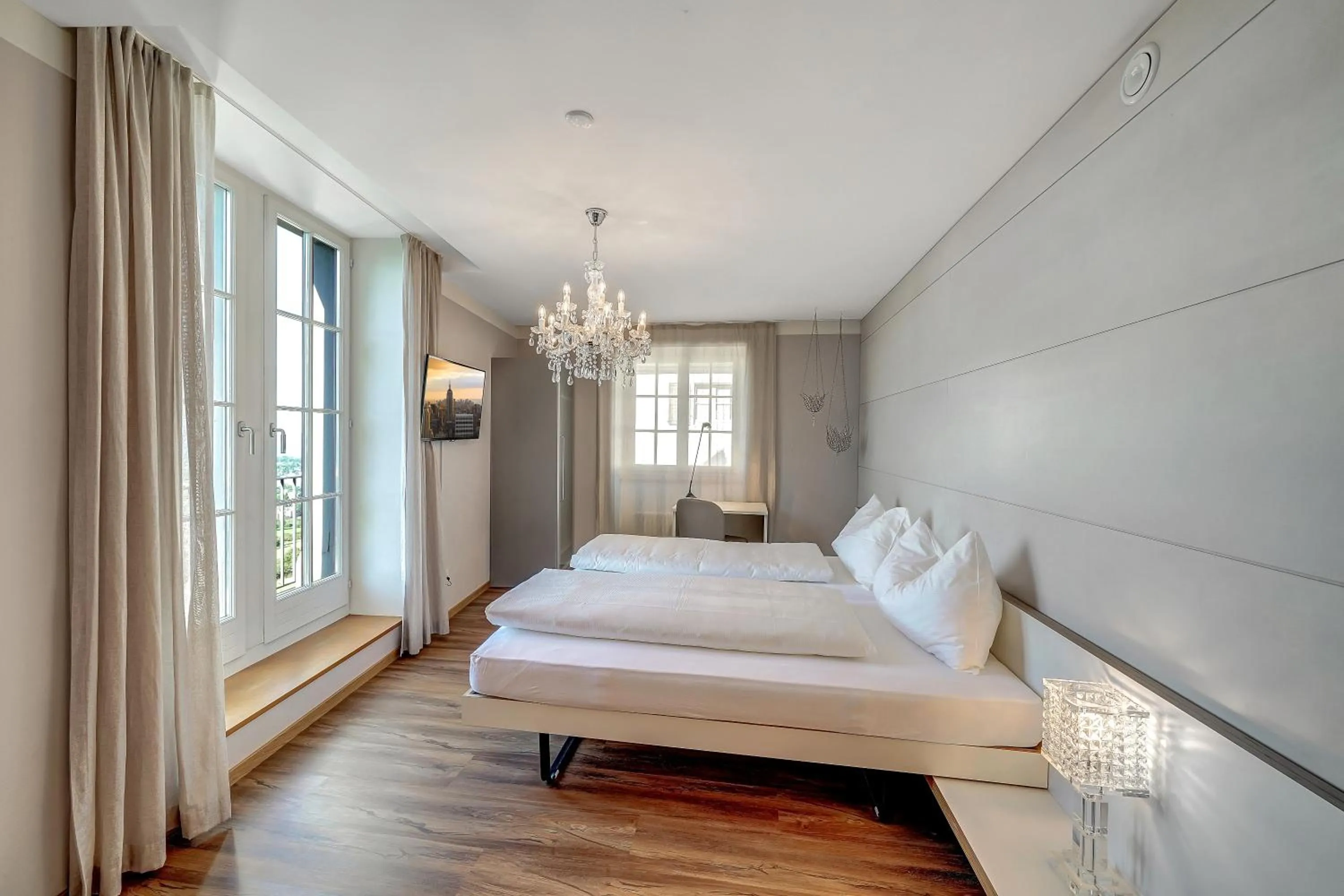 Bed in Schloss Wartensee