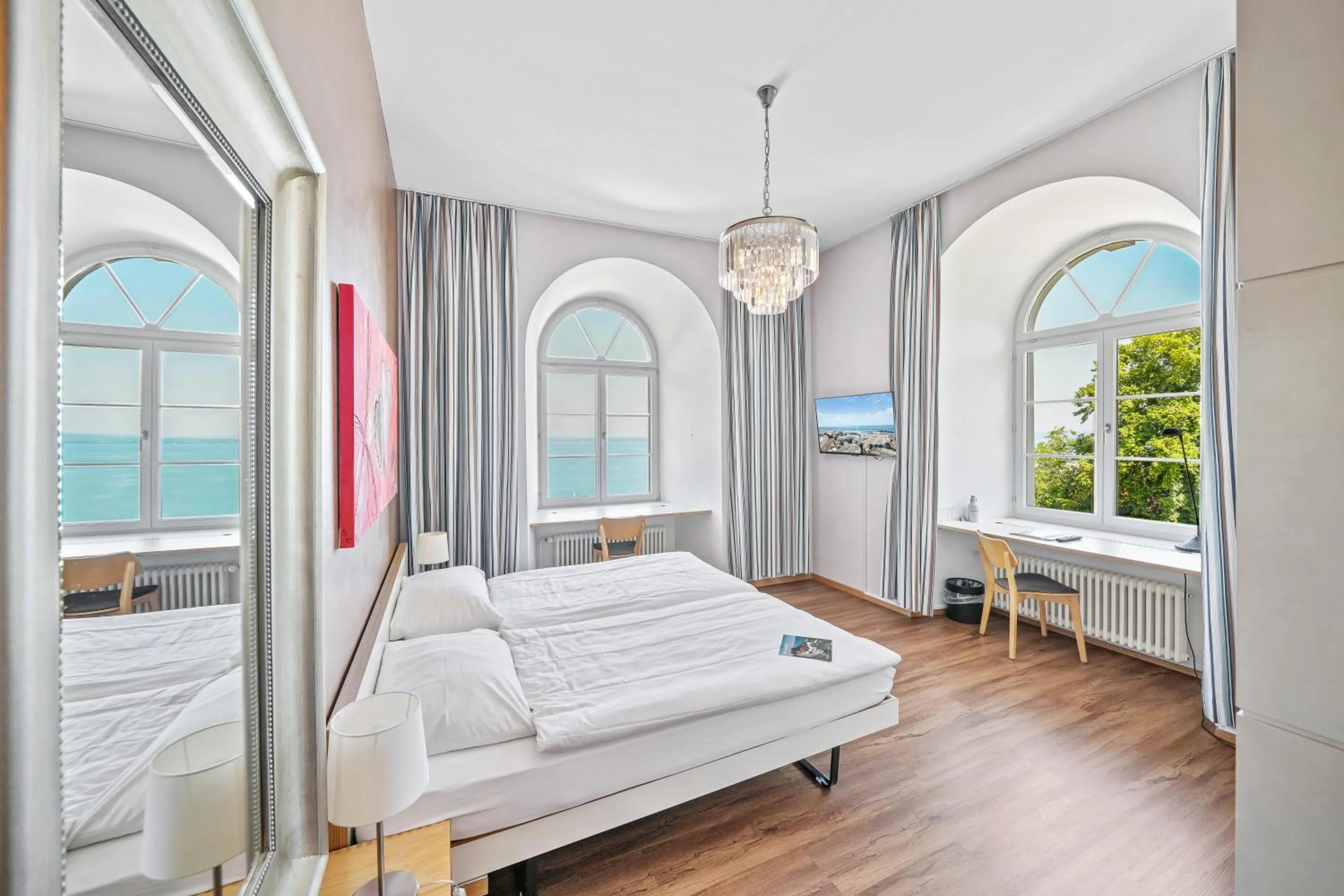 Bed in Schloss Wartensee