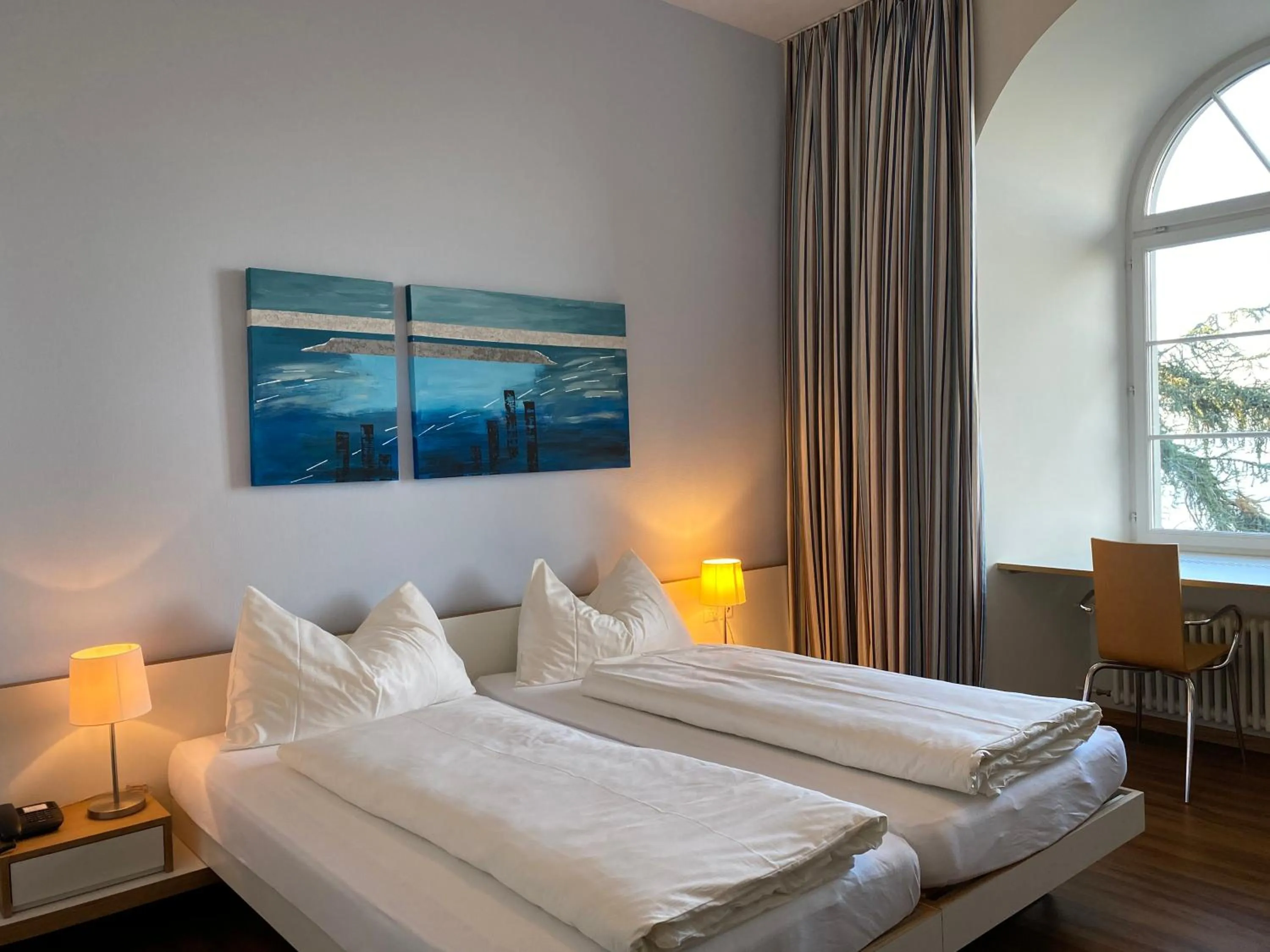 Bed in Schloss Wartensee