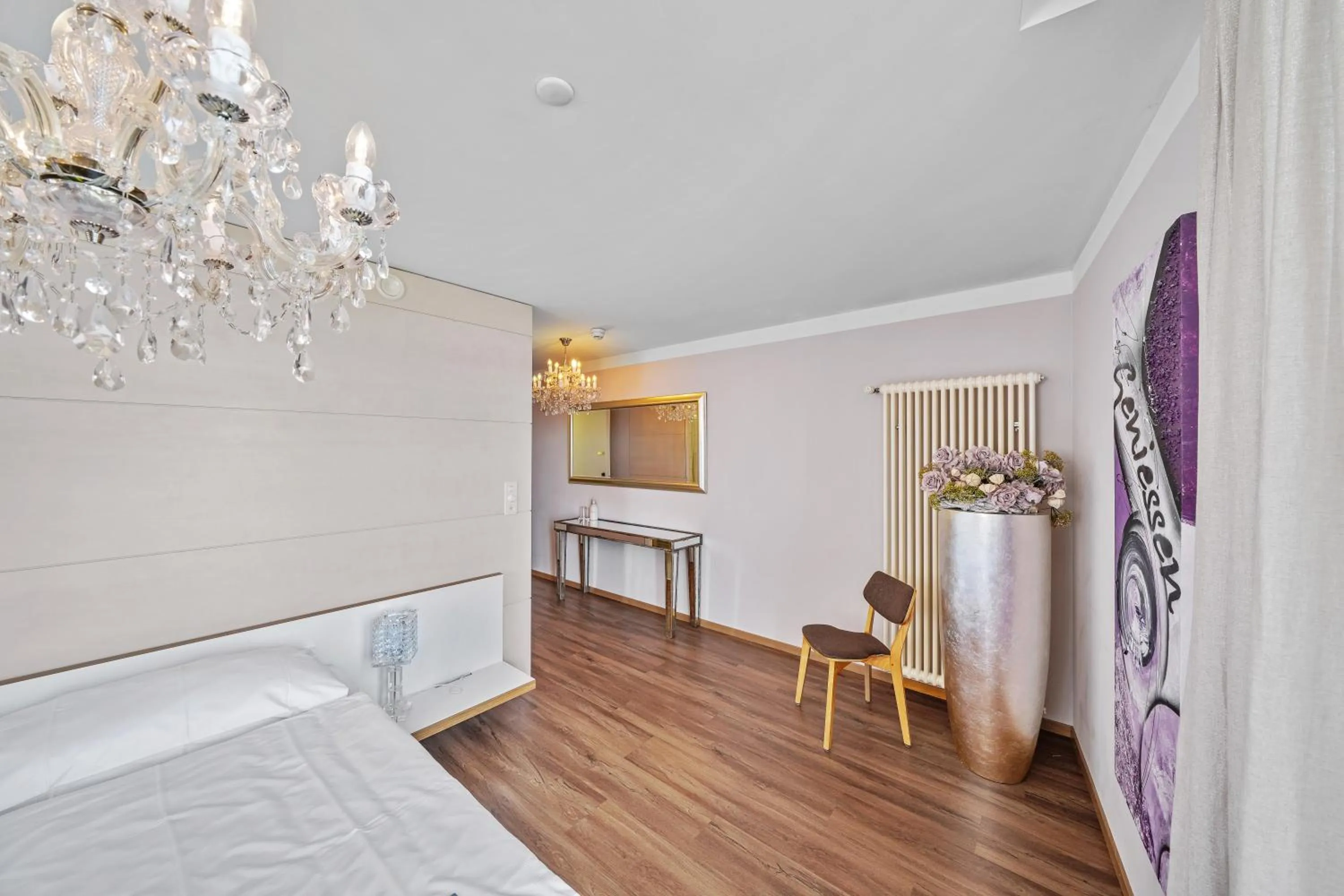 Bed in Schloss Wartensee