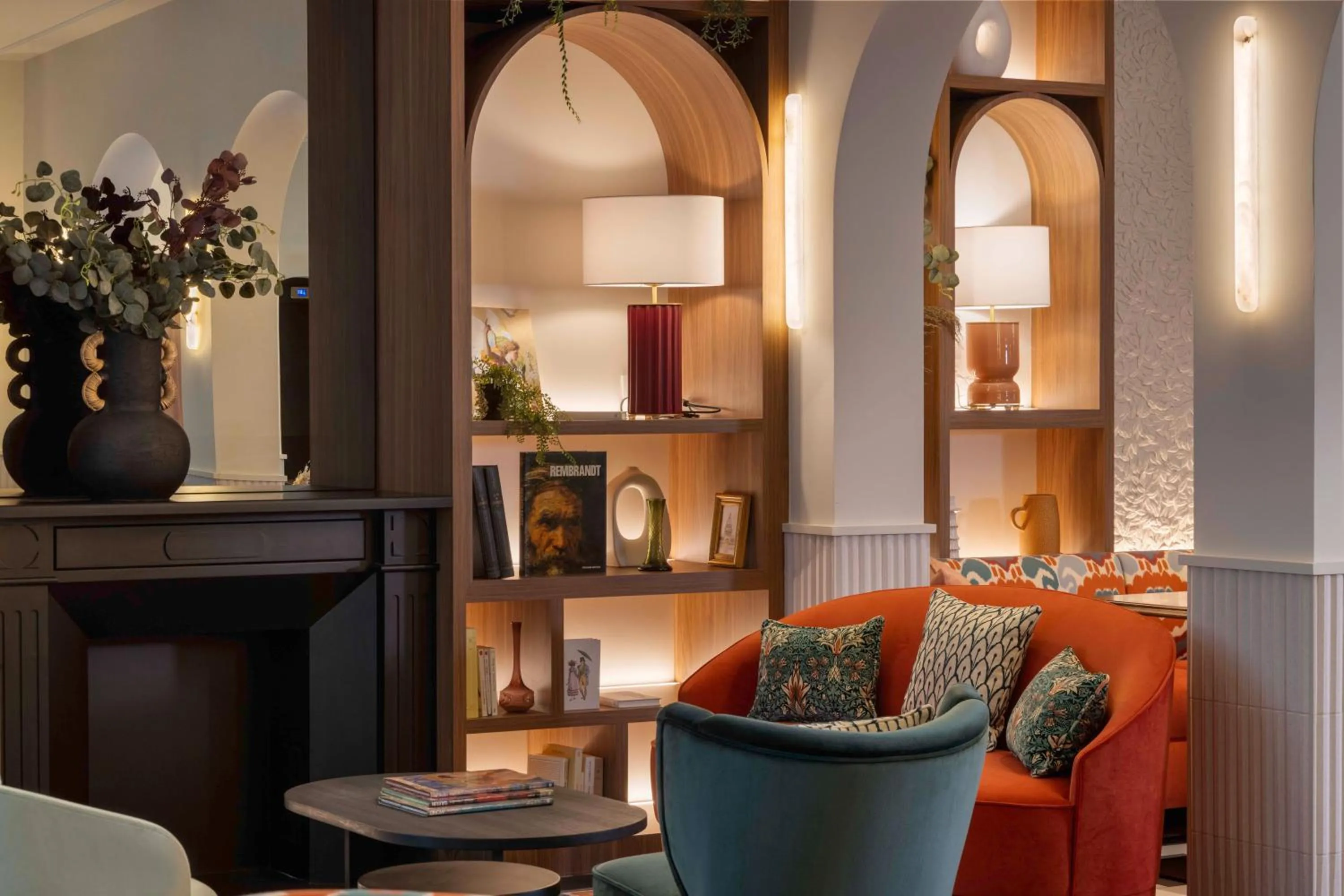 Lobby or reception in Hotel Grand Coeur Latin