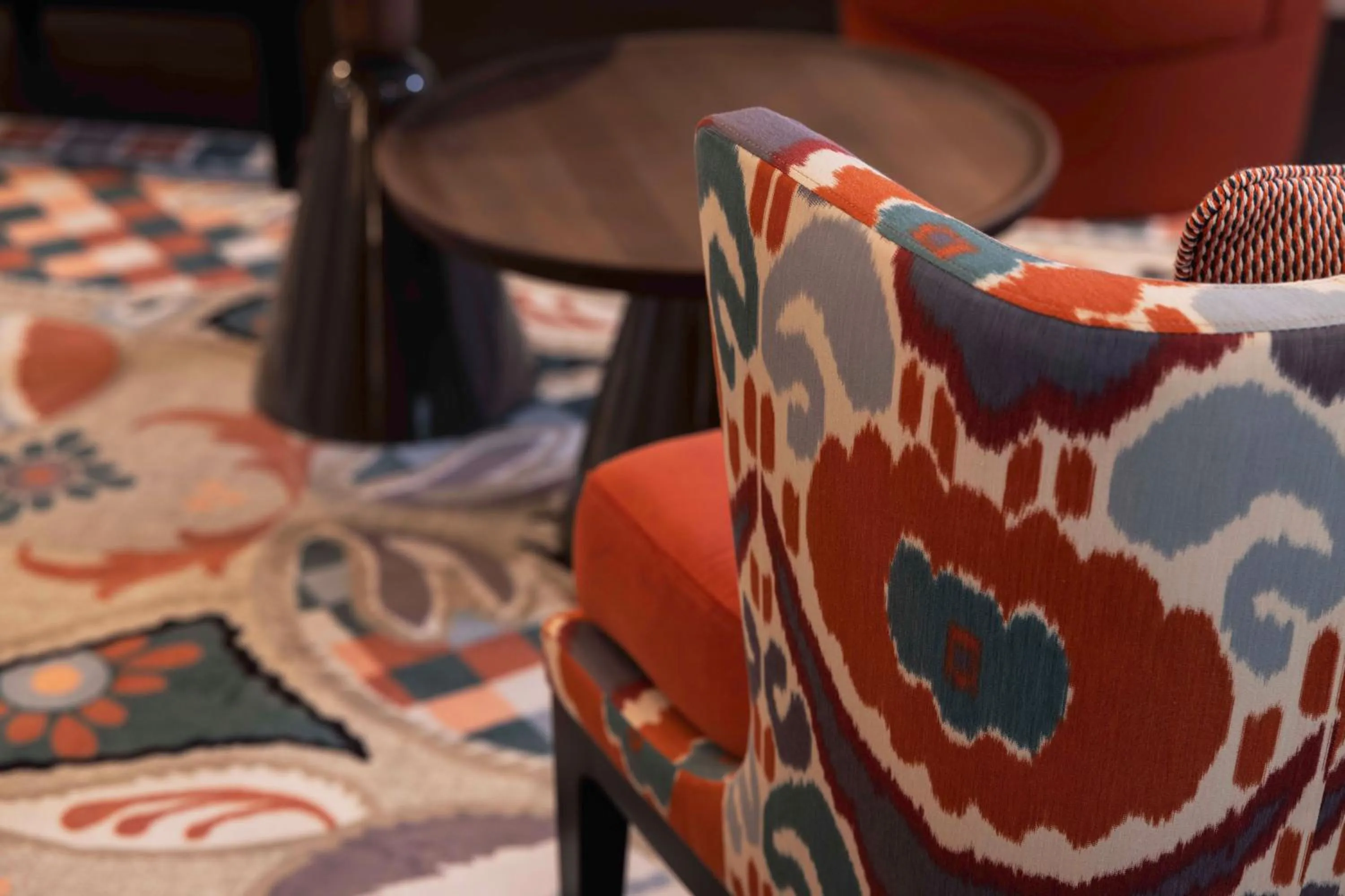 Decorative detail in Hotel Grand Coeur Latin