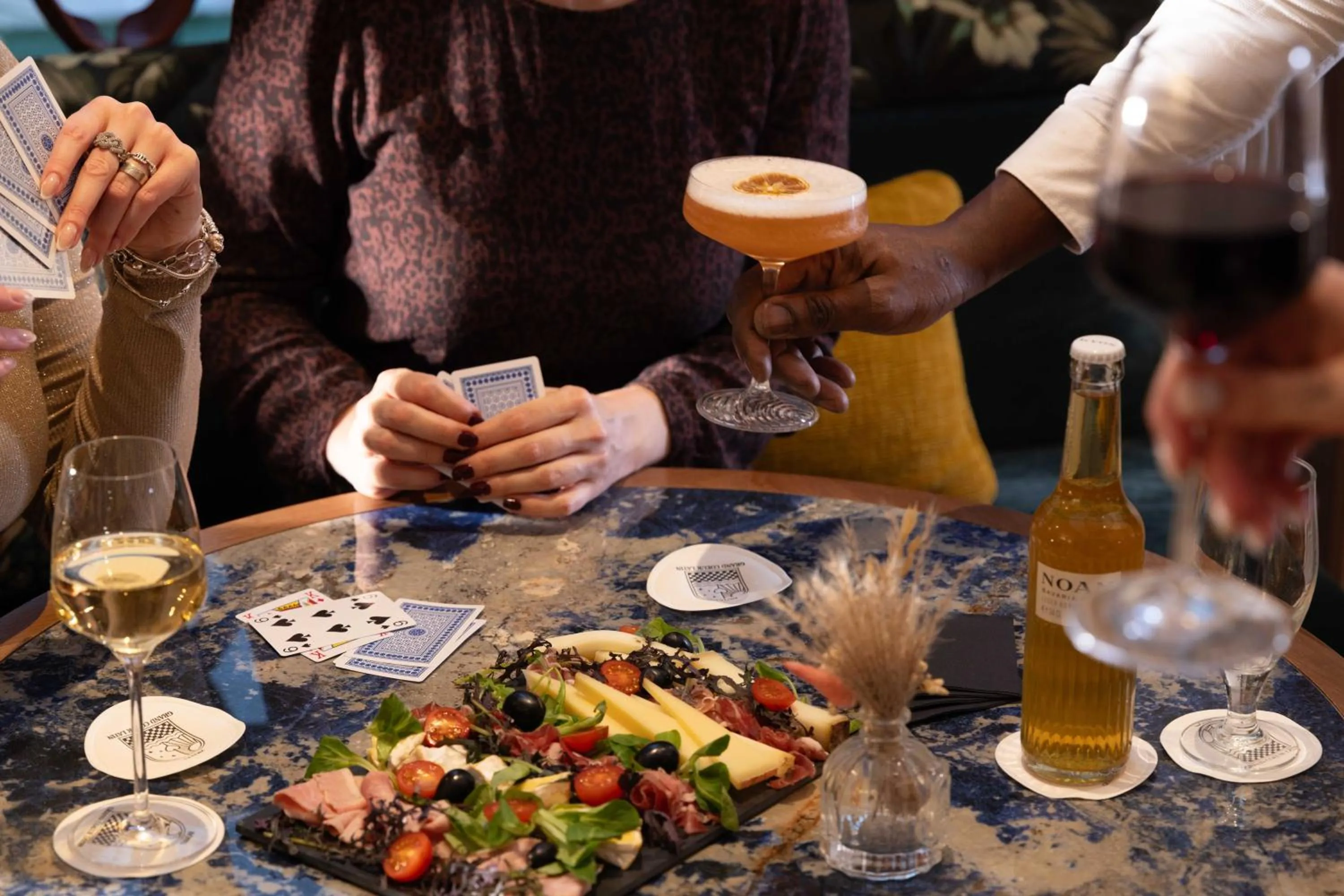 Food and drinks in Hotel Grand Coeur Latin