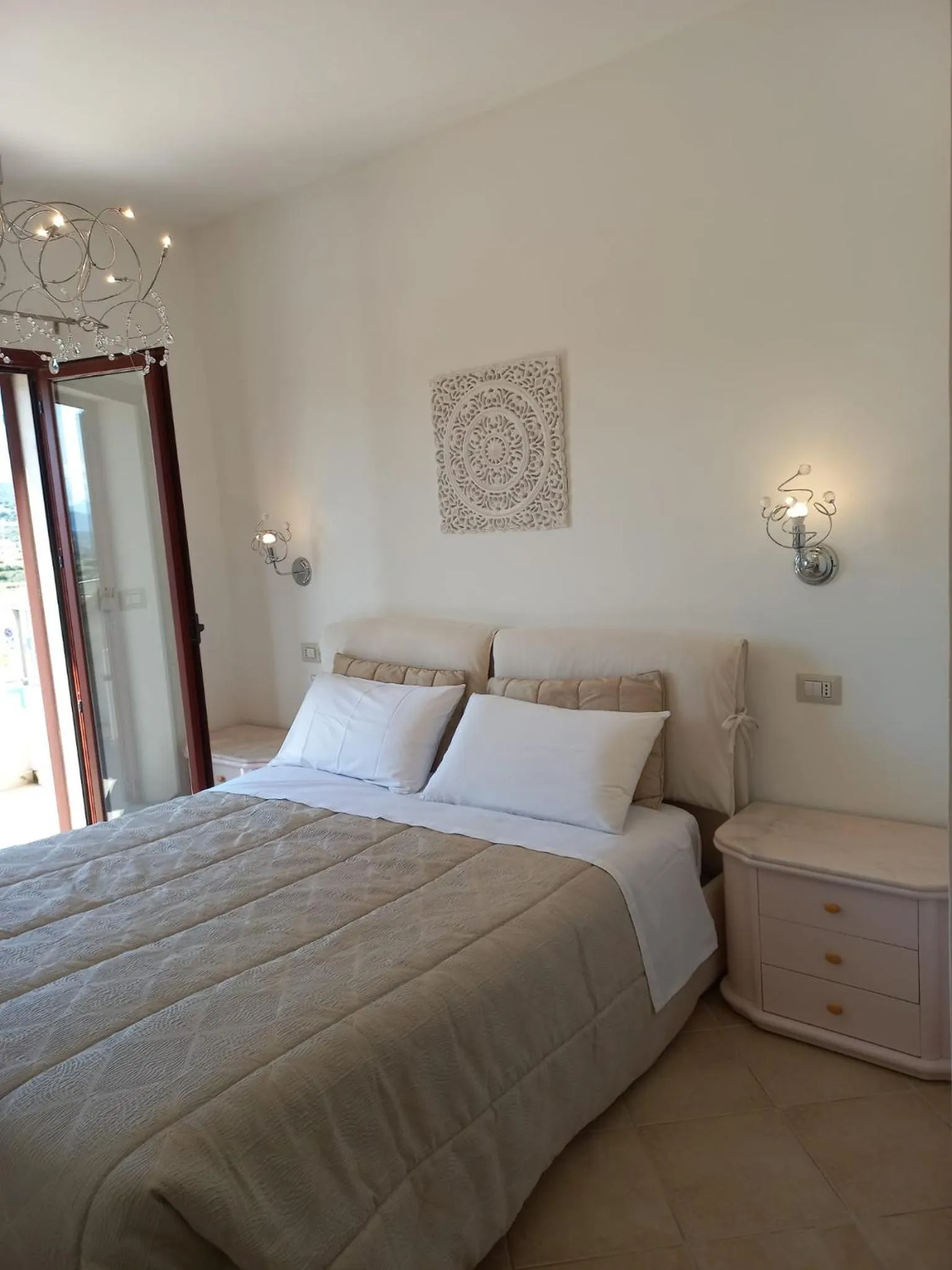 Bedroom in B&B Villa Orchidea