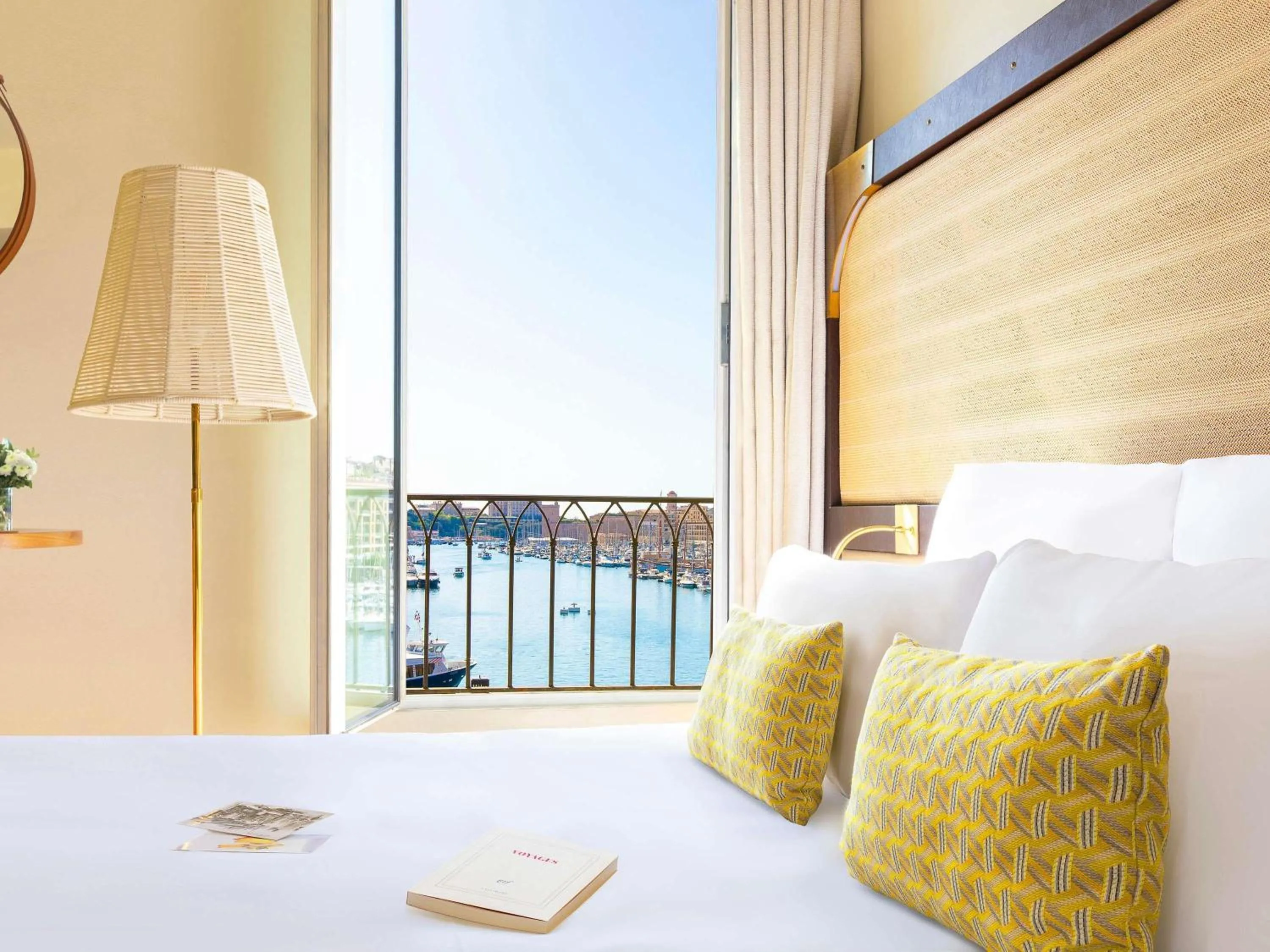 Bed in Grand Hotel Beauvau Marseille Vieux-Port - MGallery Collection