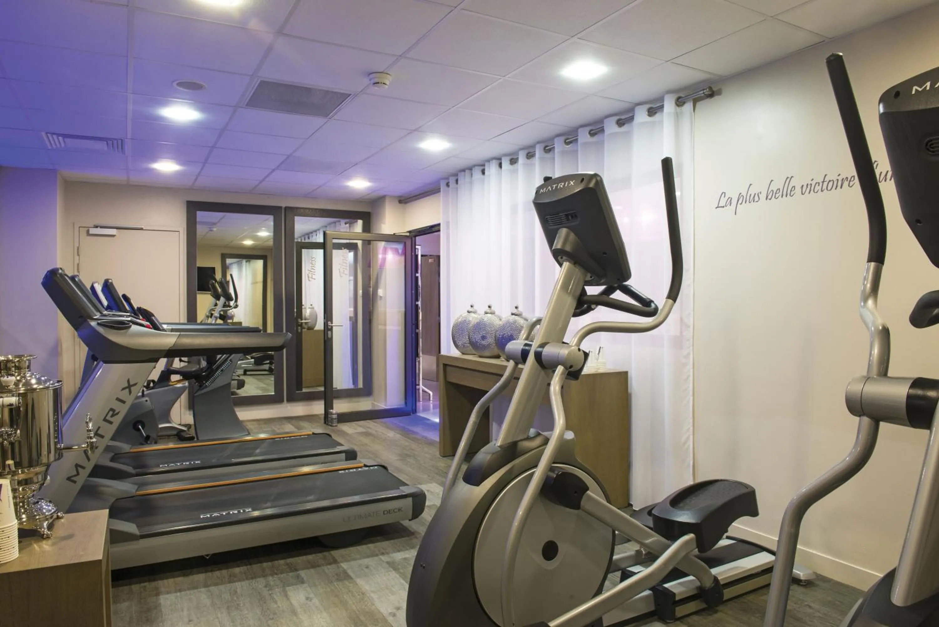 Fitness centre/facilities in Hôtel Château des Tourelles - Relais Thalasso & Spa