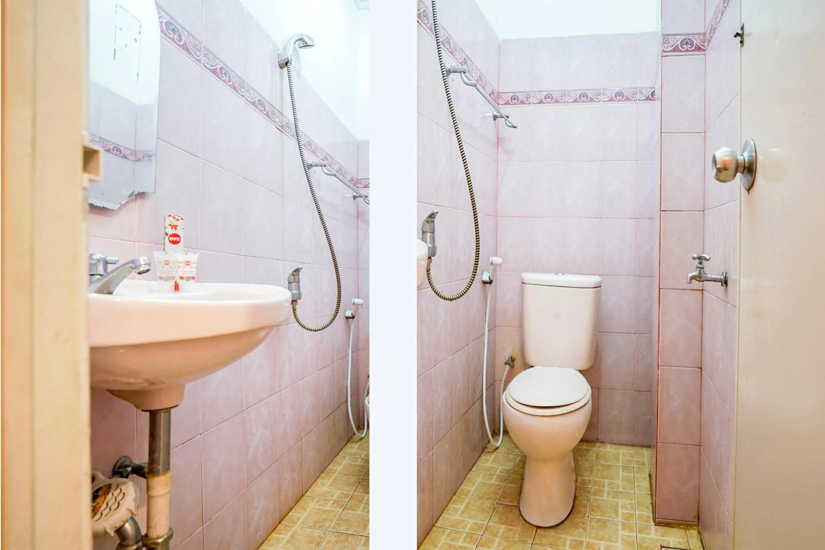 Bathroom in SUPER OYO 1173 Hotel Shofa Marwah