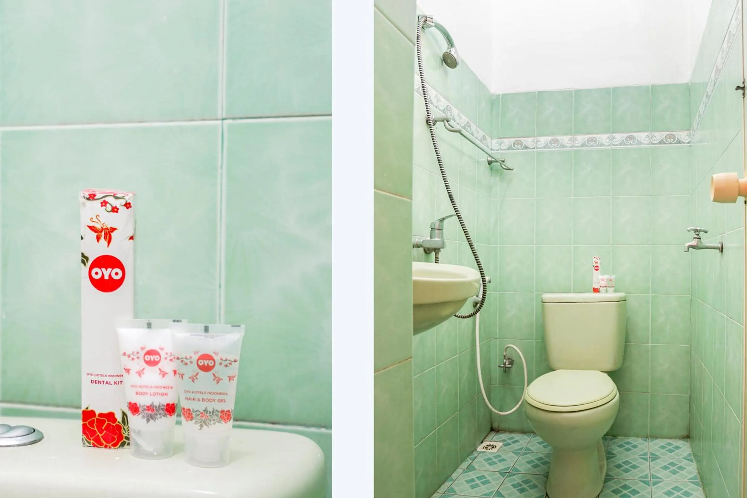 Bathroom in SUPER OYO 1173 Hotel Shofa Marwah