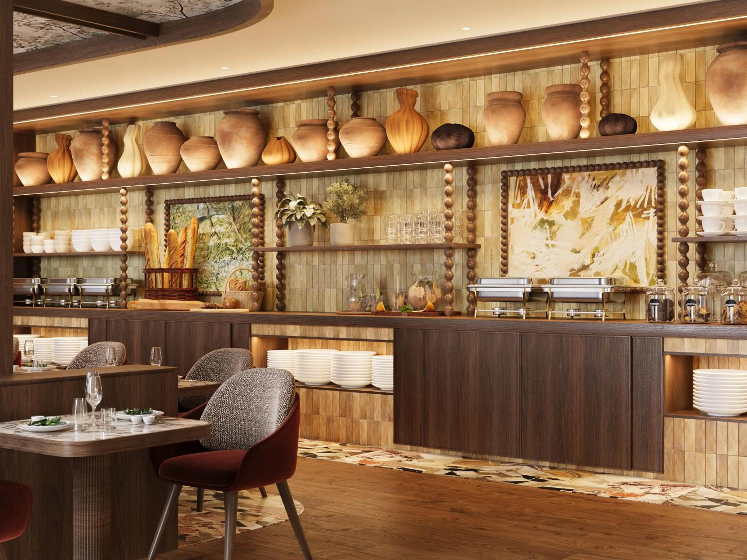 Breakfast in Grand Hôtel Roi René Aix - MGallery Collection