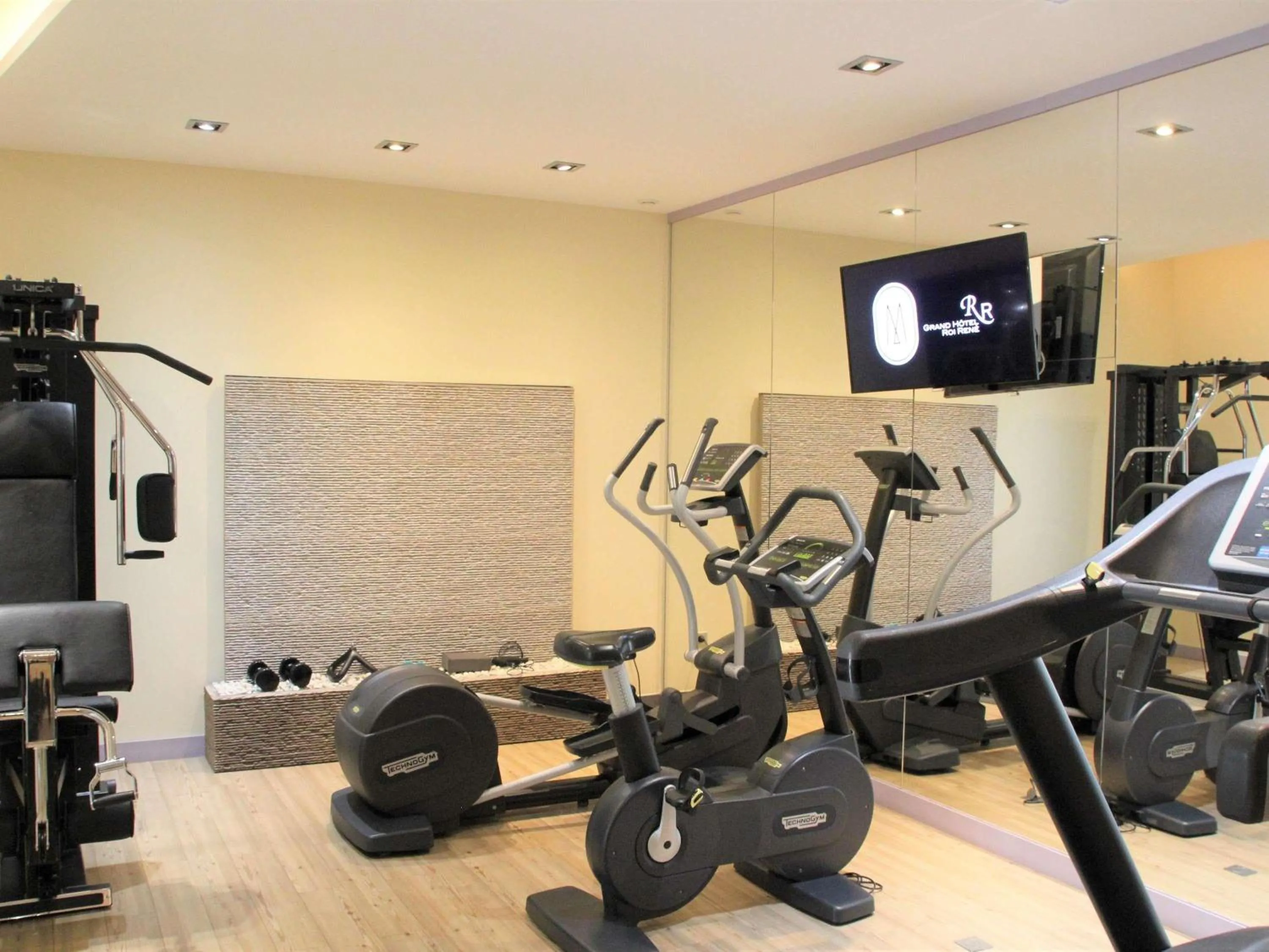 Fitness centre/facilities in Grand Hôtel Roi René Aix - MGallery Collection