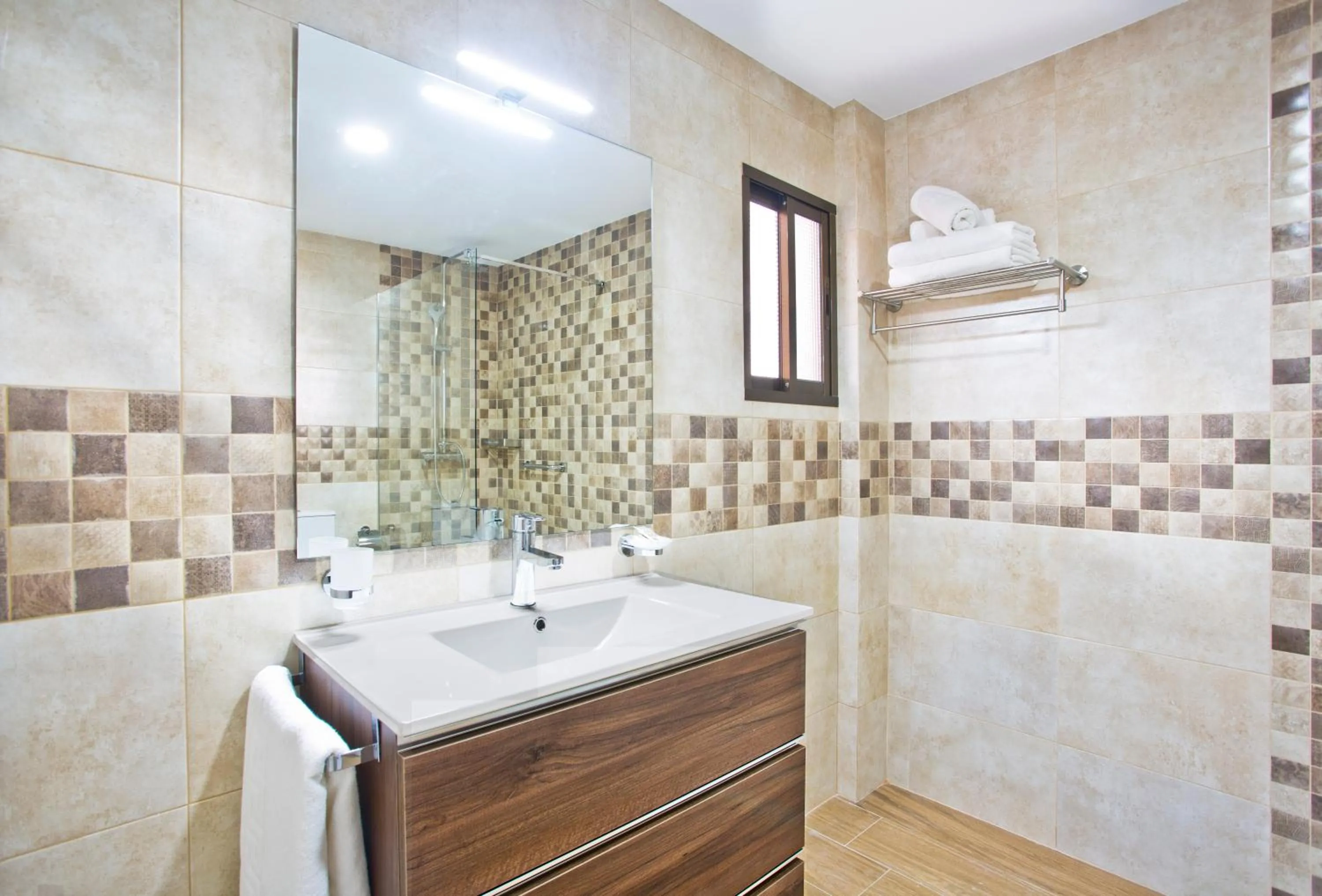 Bathroom in Pueblo Evita