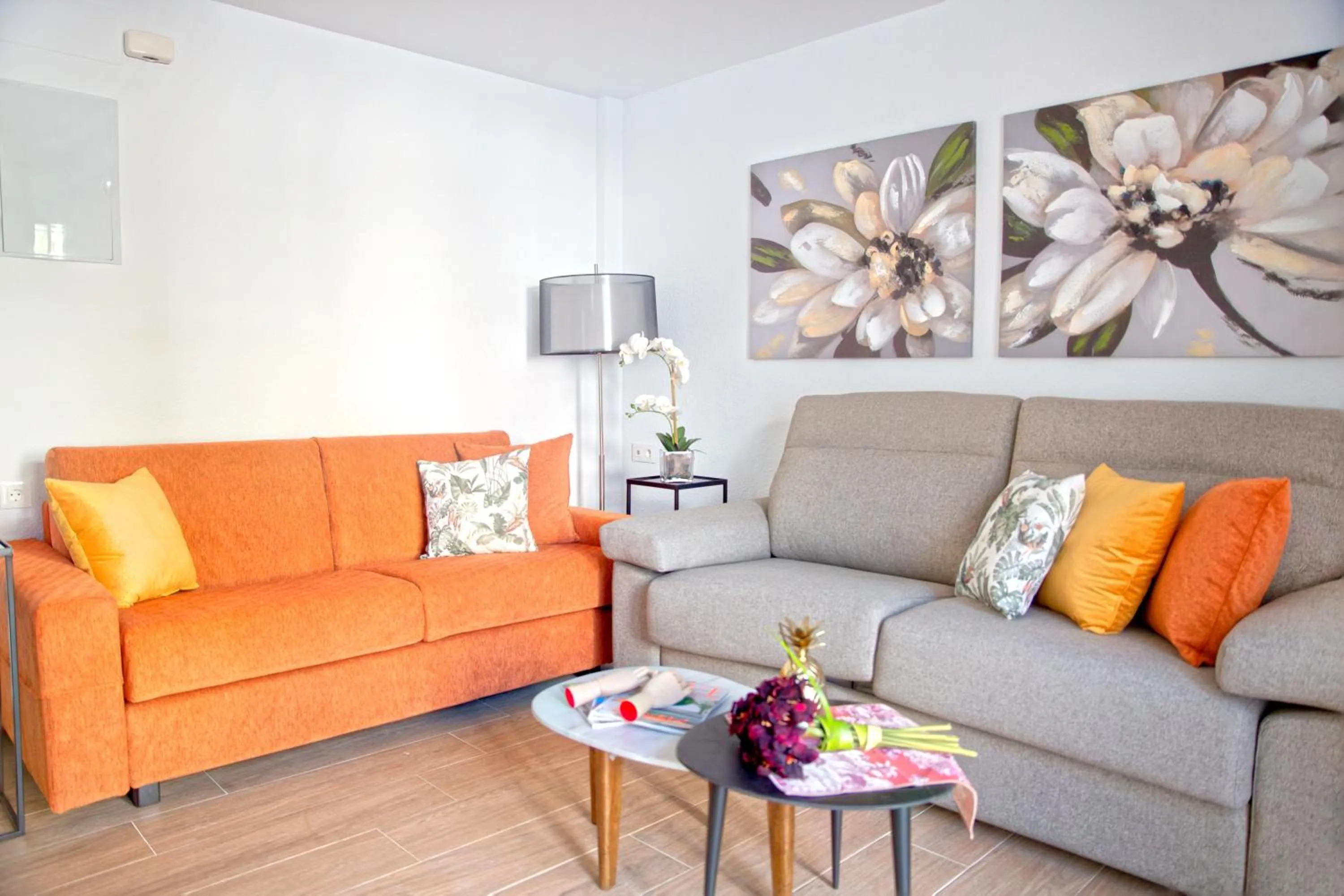 Living room in Pueblo Evita