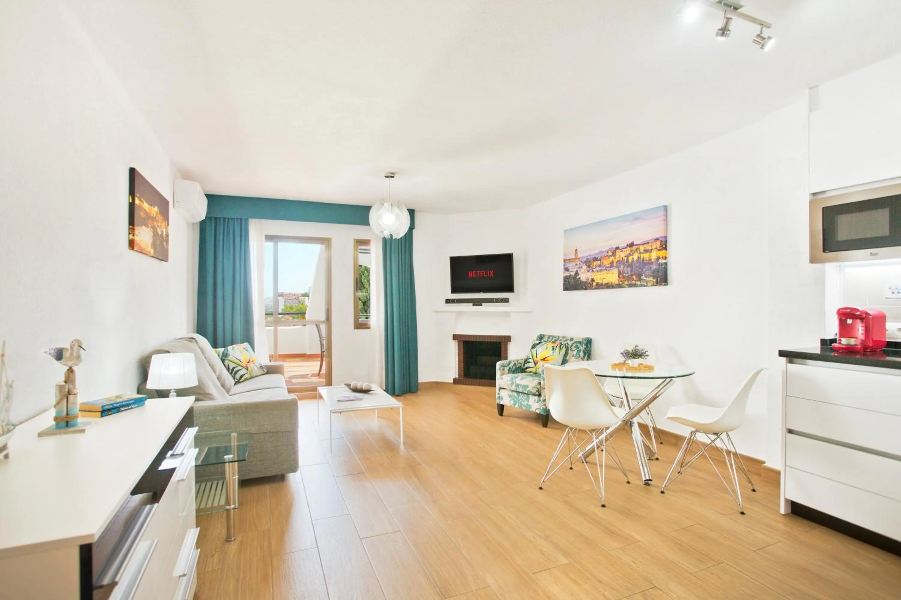 Living room in Pueblo Evita