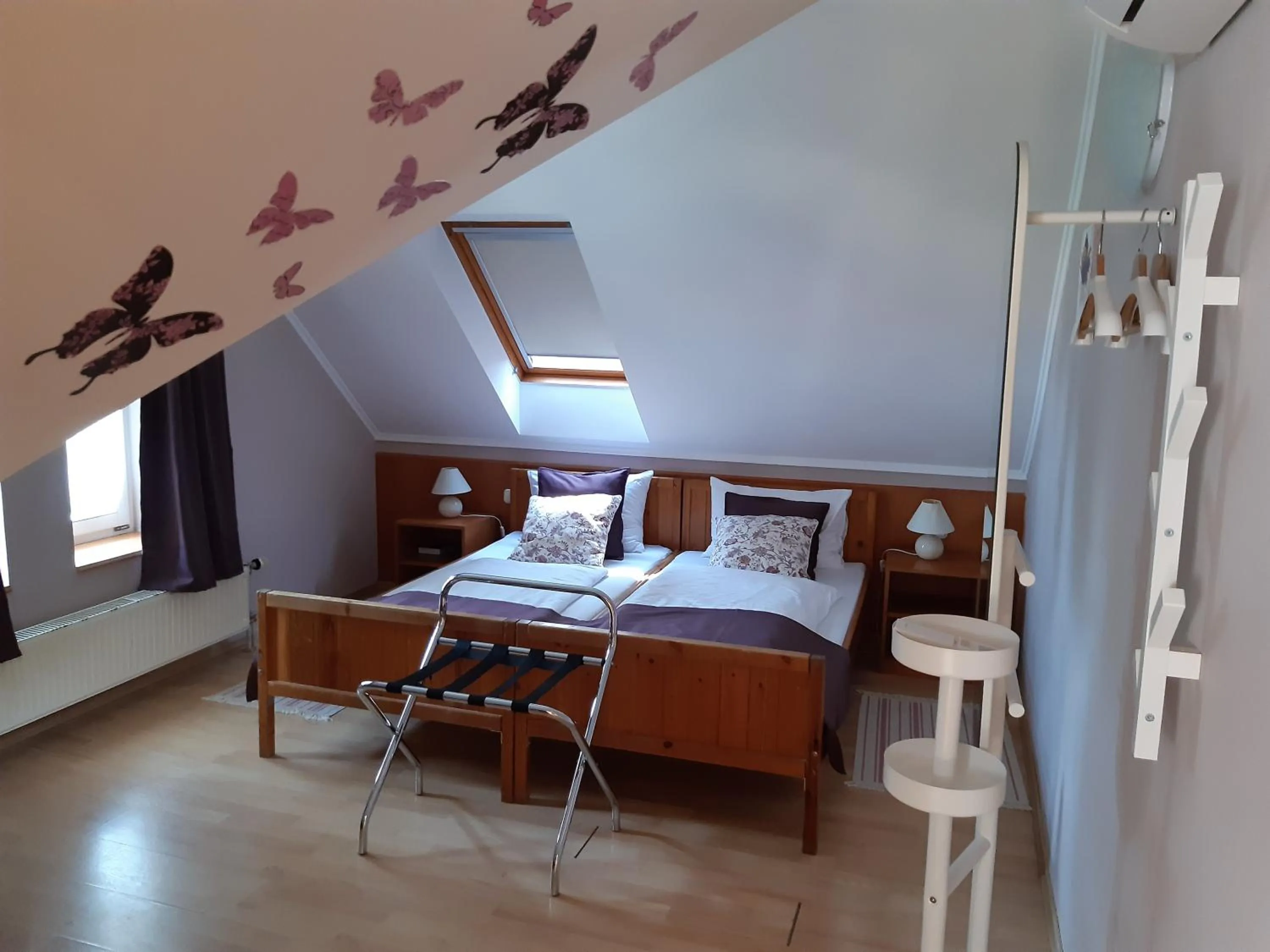 Photo of the whole room, Bed in Szalay Villa