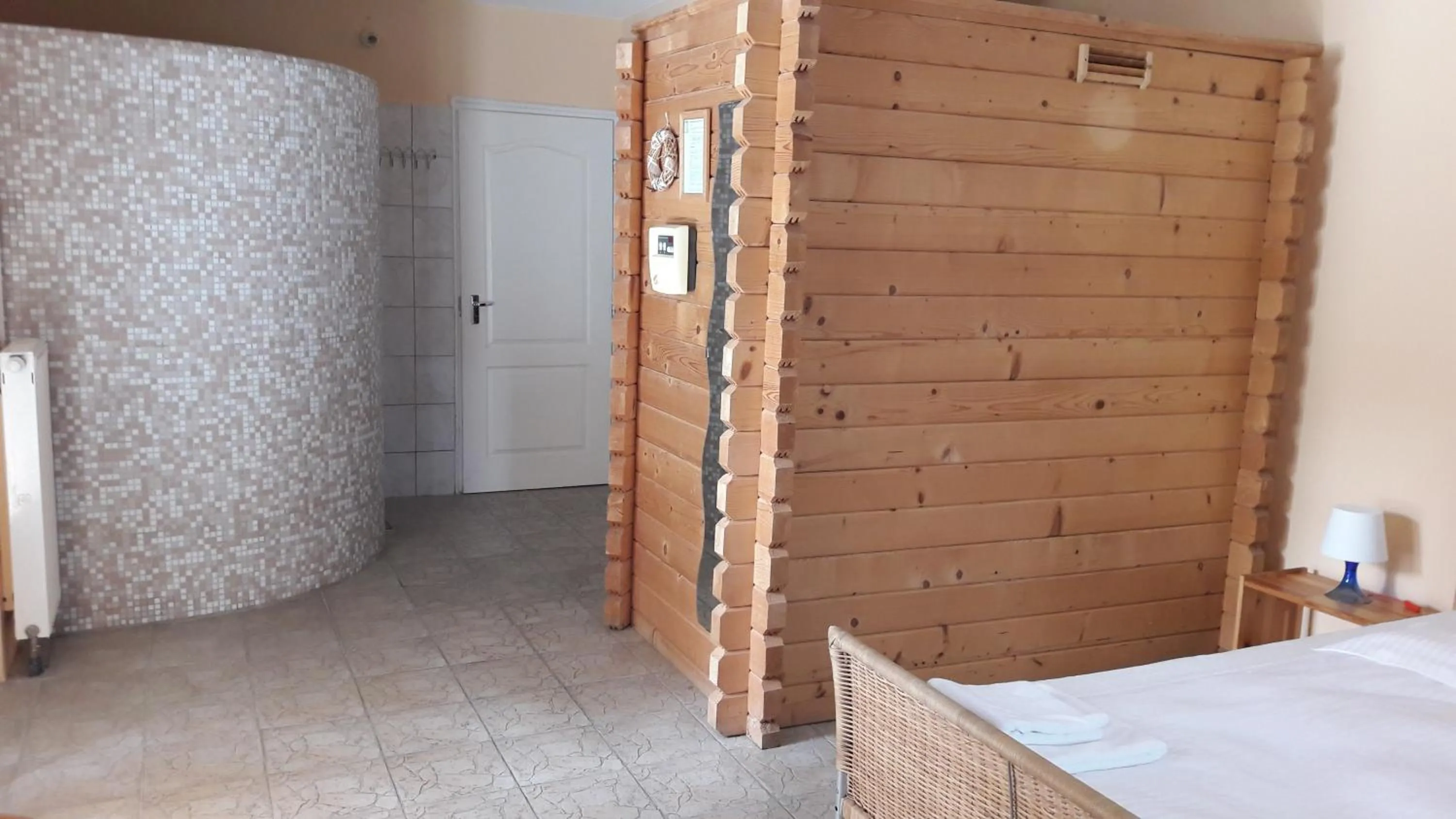 Shower in Szalay Villa