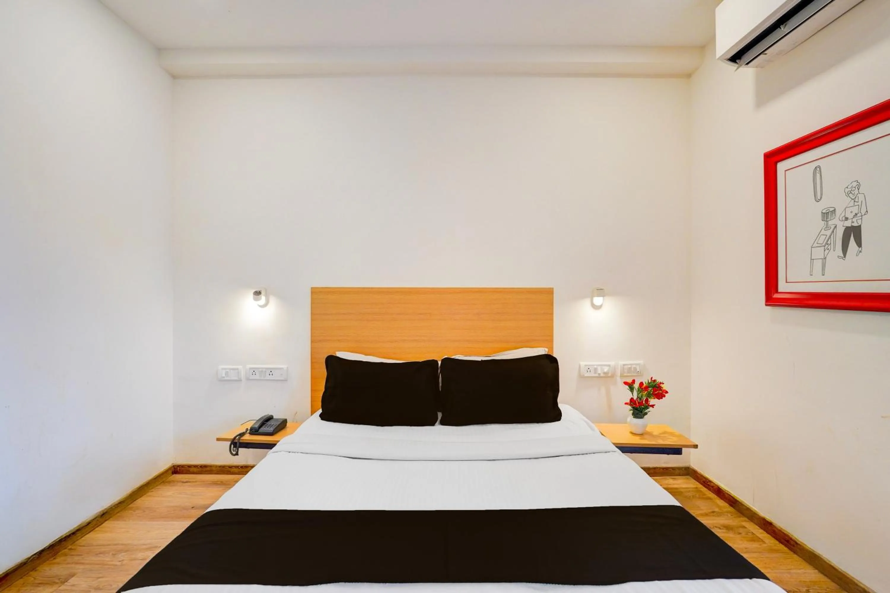 Bedroom, Bed in Super Townhouse Sarjapur Road Formerly Hotel Ace