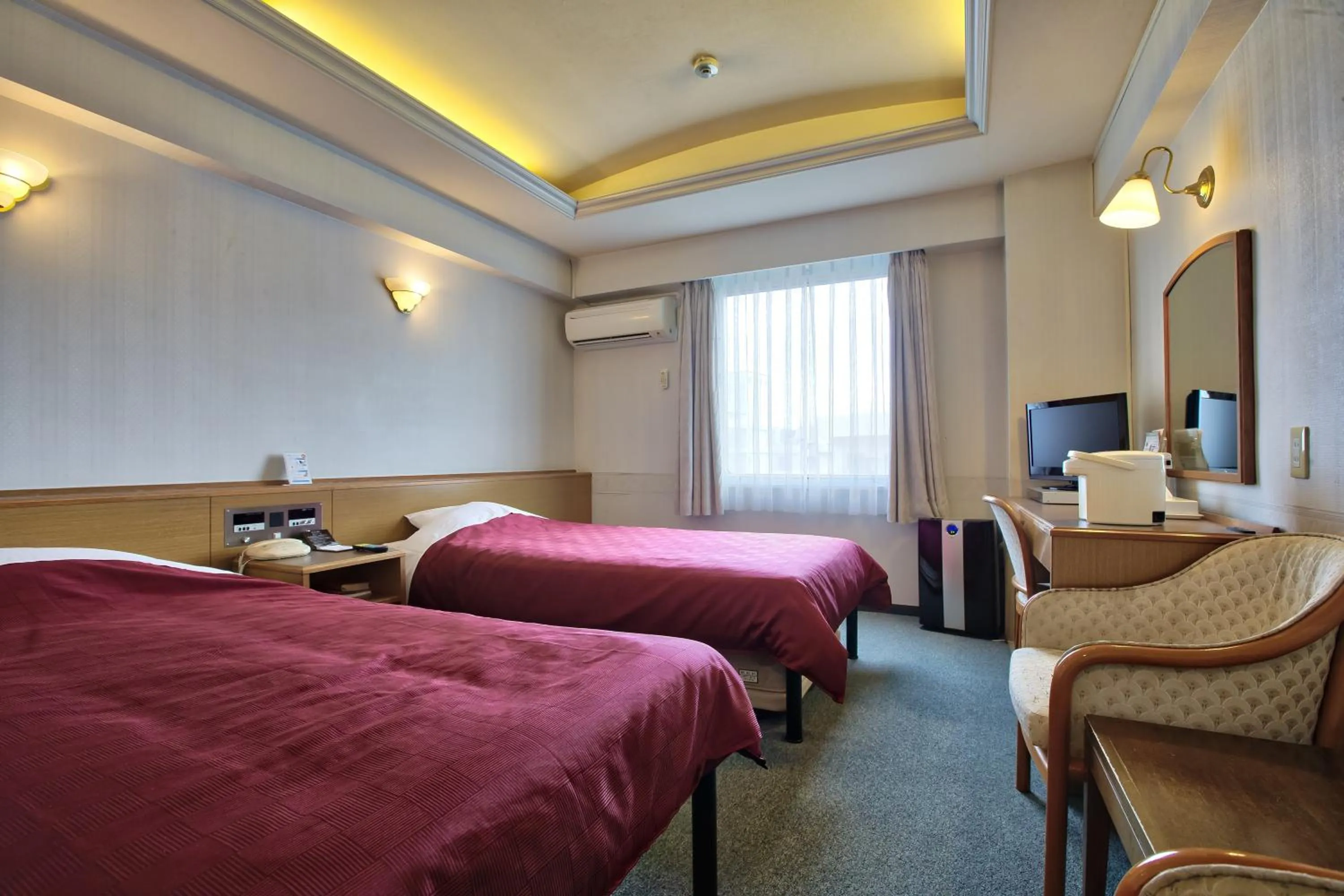 Photo of the whole room, Bed in Okinawa Hotel