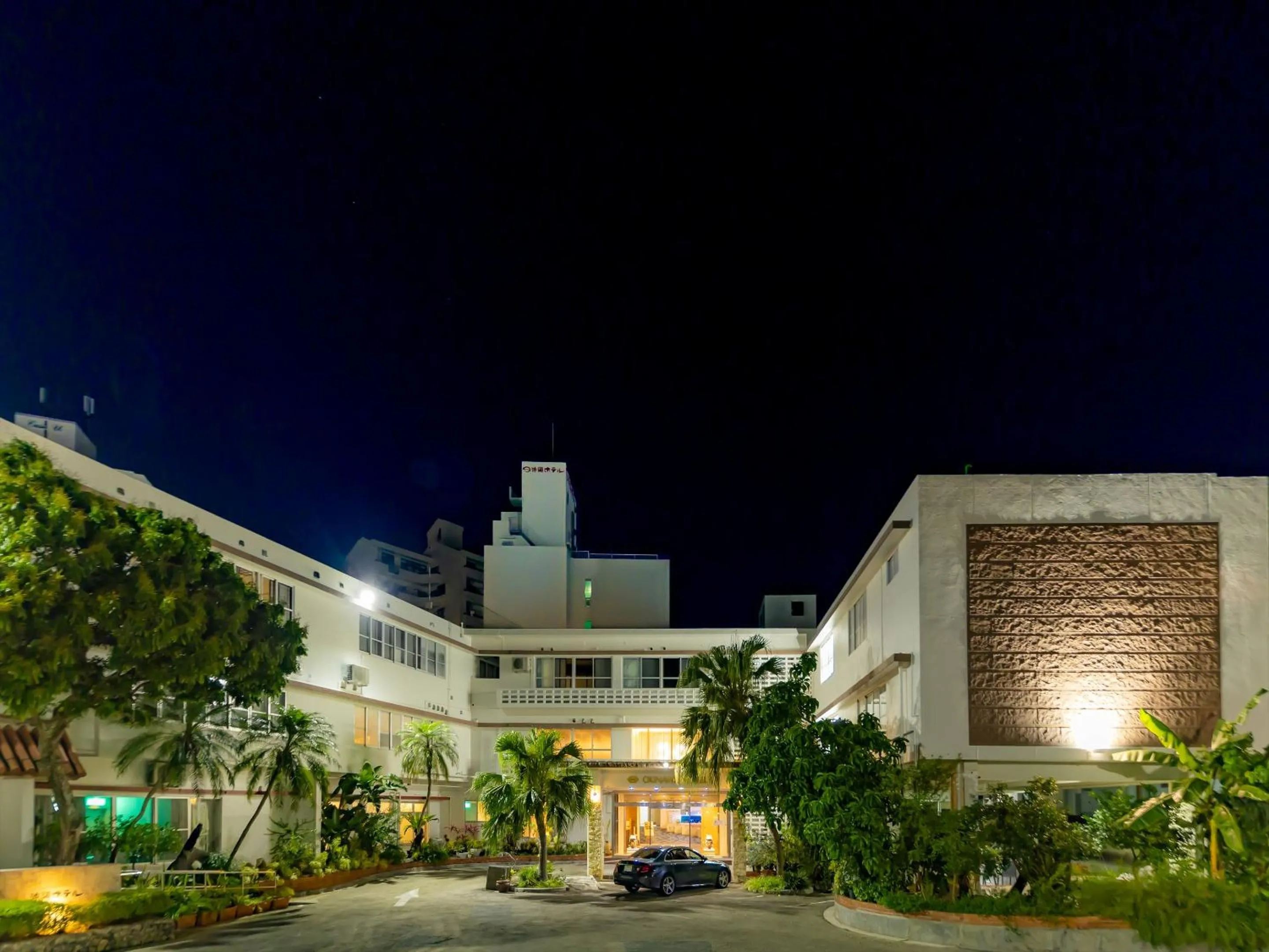 Property building in Okinawa Hotel